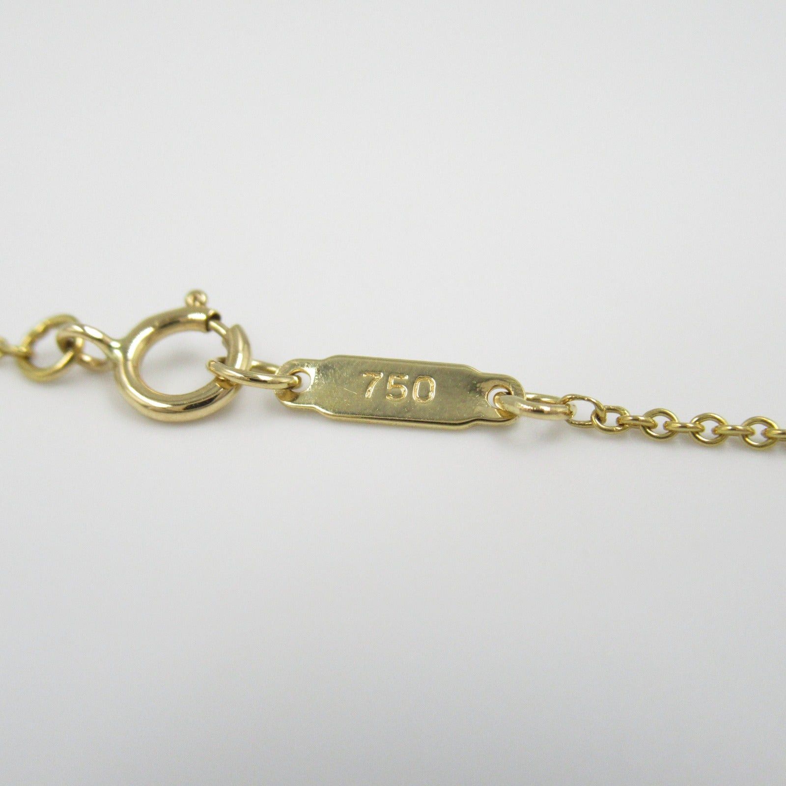 Tiffany & Co. Tiffany Co Heart Pave Necklace K18 (Yellow Gold) Diamond Clear Size ONE SIZE - 6 Thumbnail