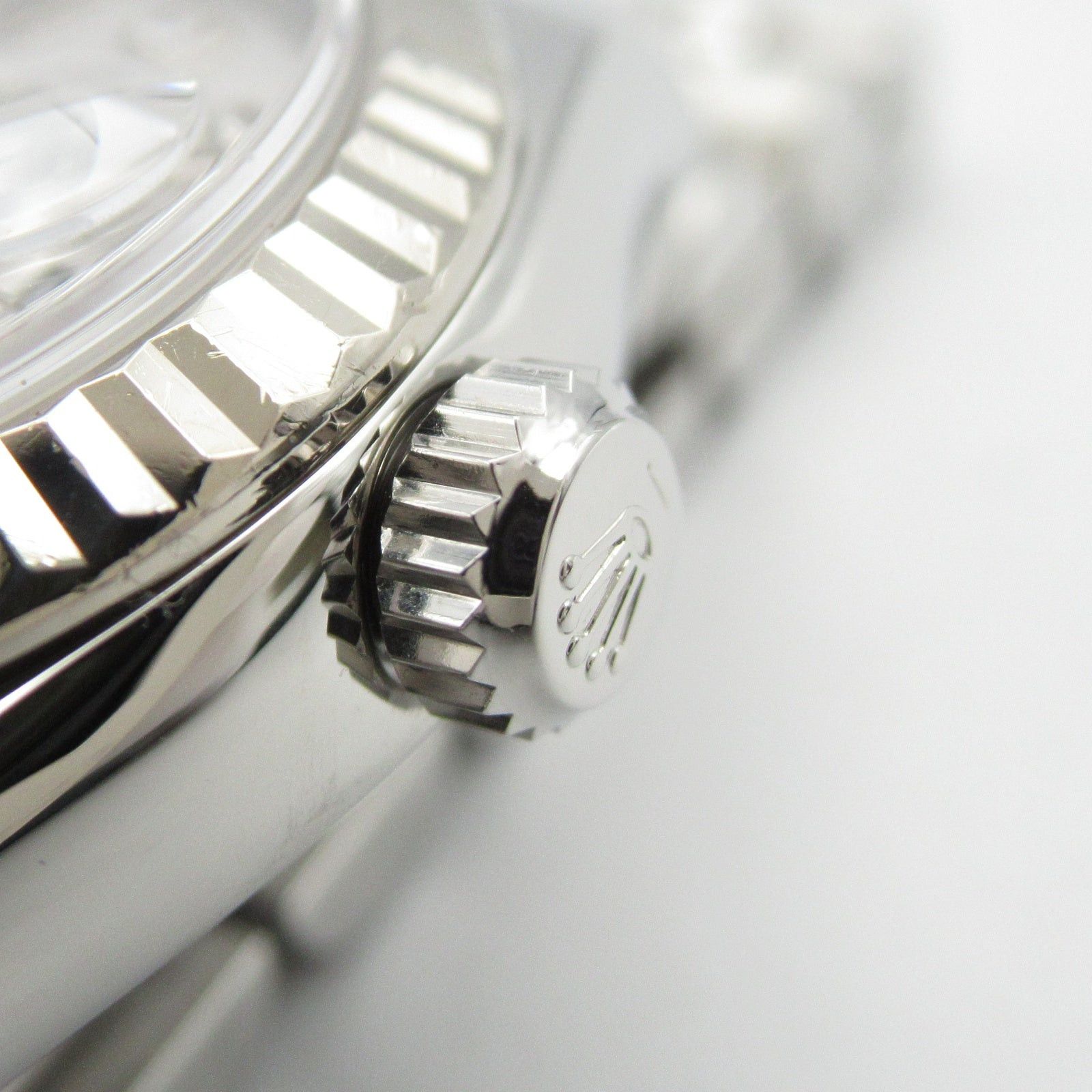 Rolex Rolex Datejust 10P Diamond D Women Watch Automatic Winding K18Wg (White Gold) Stainless Steel Silver Np Size ONE SIZE - 6 Thumbnail