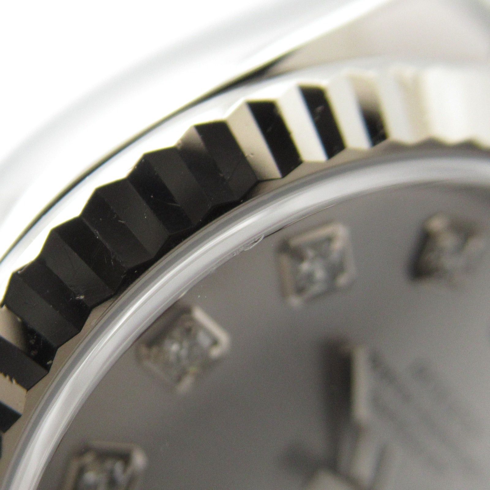 Rolex Rolex Datejust 10P Diamond D Women Watch Automatic Winding K18Wg (White Gold) Stainless Steel Silver Np Size ONE SIZE - 11 Thumbnail