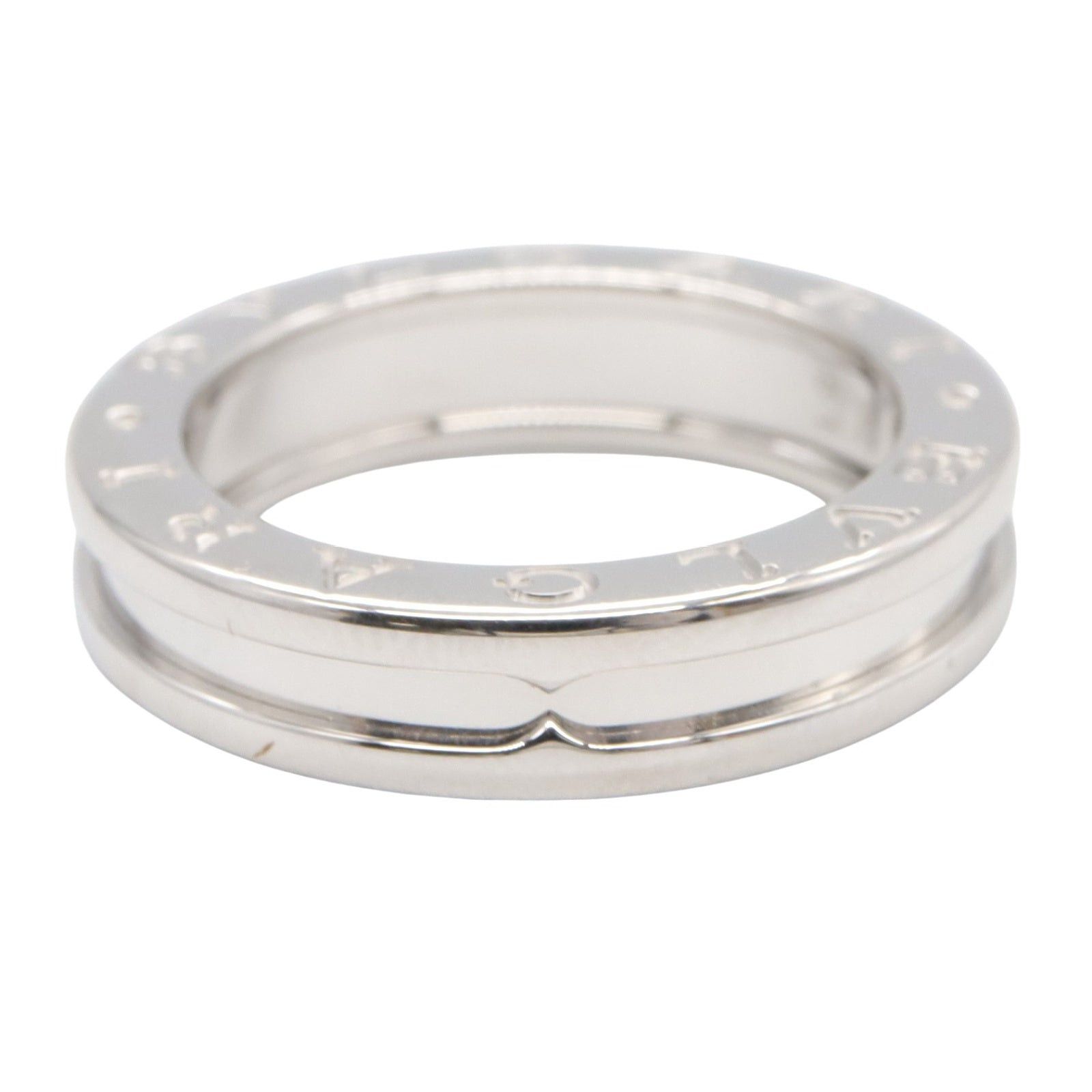 Bvlgari Bvlgari B Zero One Ring 1Belt K18Wg (White Gold) Silver Size ONE SIZE - 3 Thumbnail