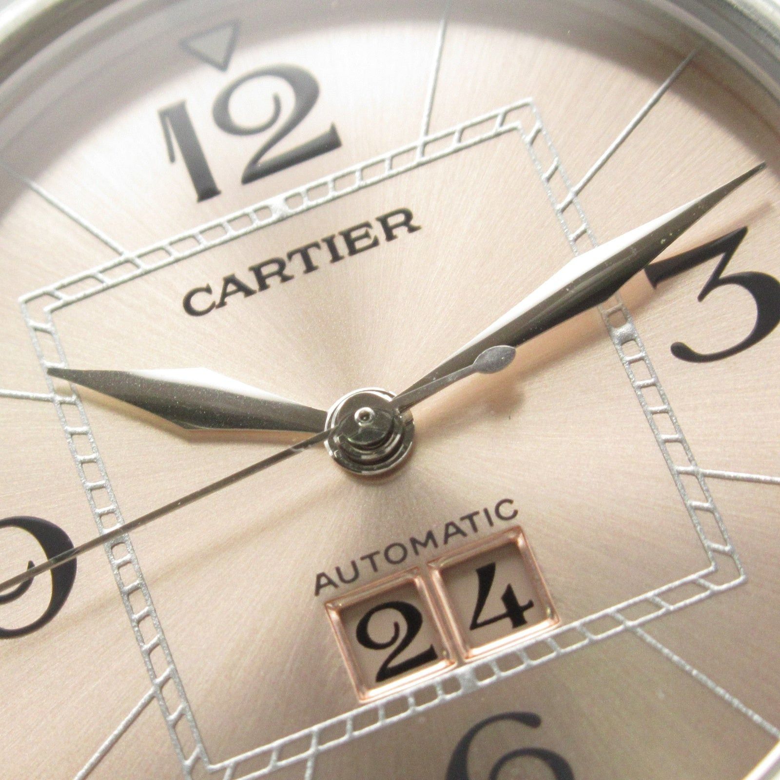 Cartier Cartier Pasha C Big Date Boys Watch Automatic Winding Stainless Steel Pink Size ONE SIZE - 14 Thumbnail
