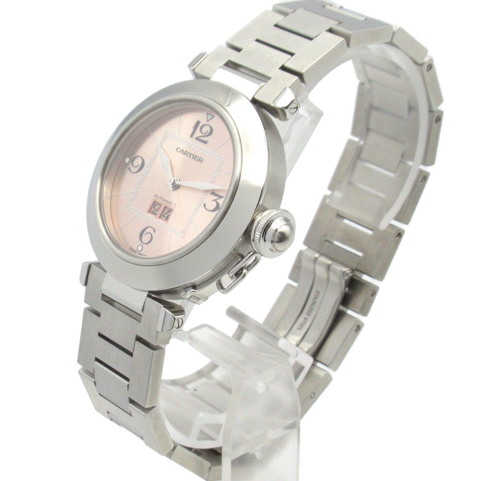Cartier Cartier Pasha C Big Date Boys Watch Automatic Winding Stainless Steel Pink Size ONE SIZE - 2 Thumbnail
