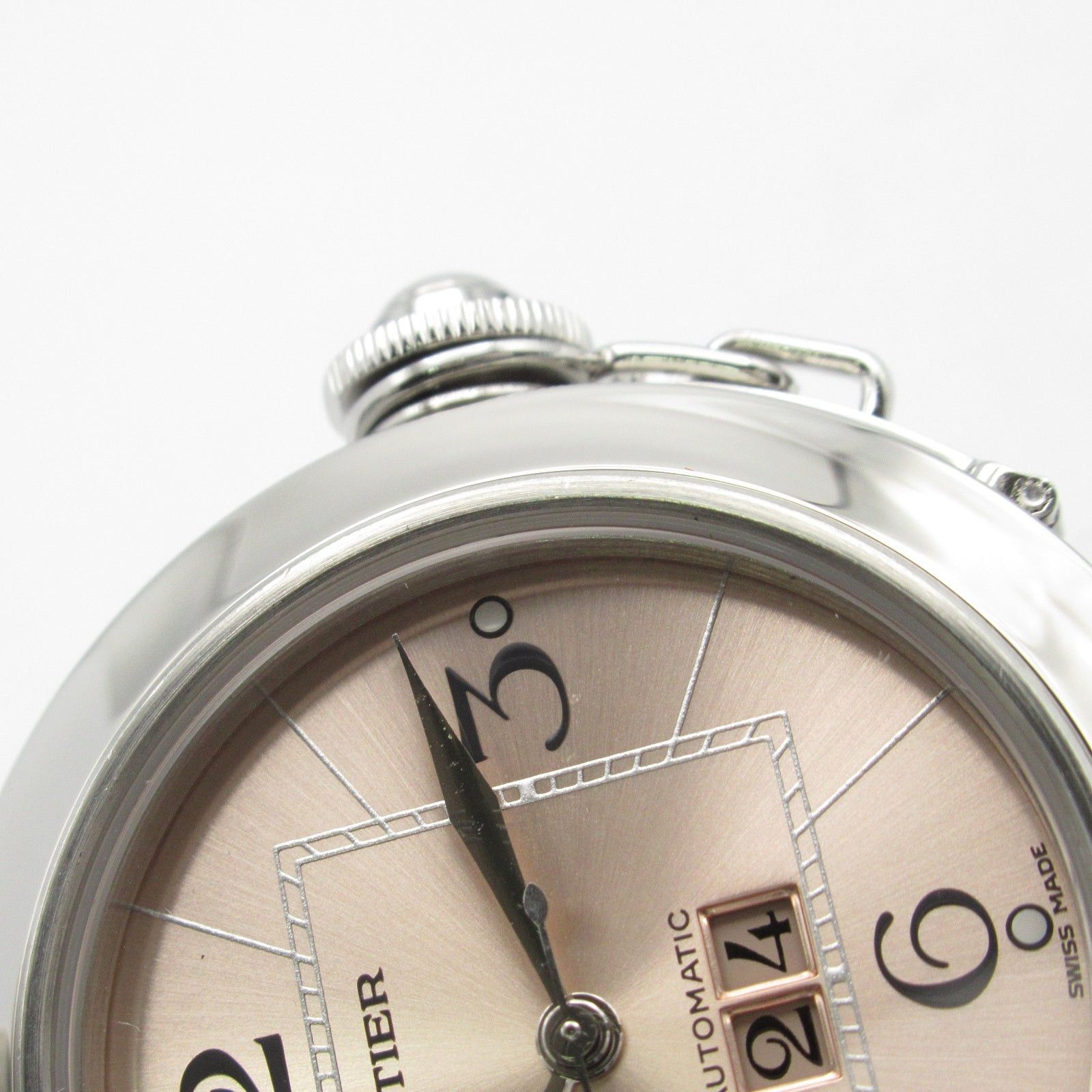 Cartier Cartier Pasha C Big Date Boys Watch Automatic Winding Stainless Steel Pink Size ONE SIZE - 16 Thumbnail
