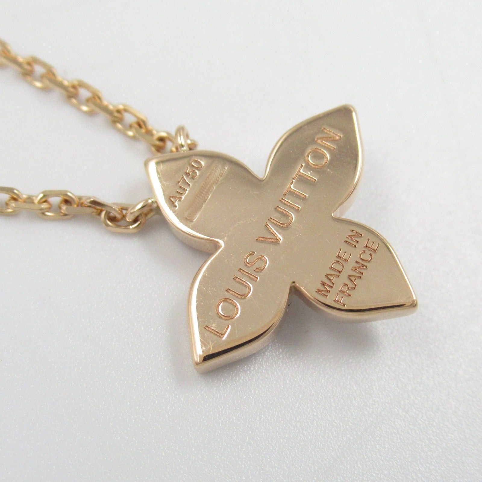 Louis Vuitton Louis Vuitton Pandantif Star Blossom Necklace Diamond K18Pg (Pink Gold) Clear Size ONE SIZE - 4 Thumbnail