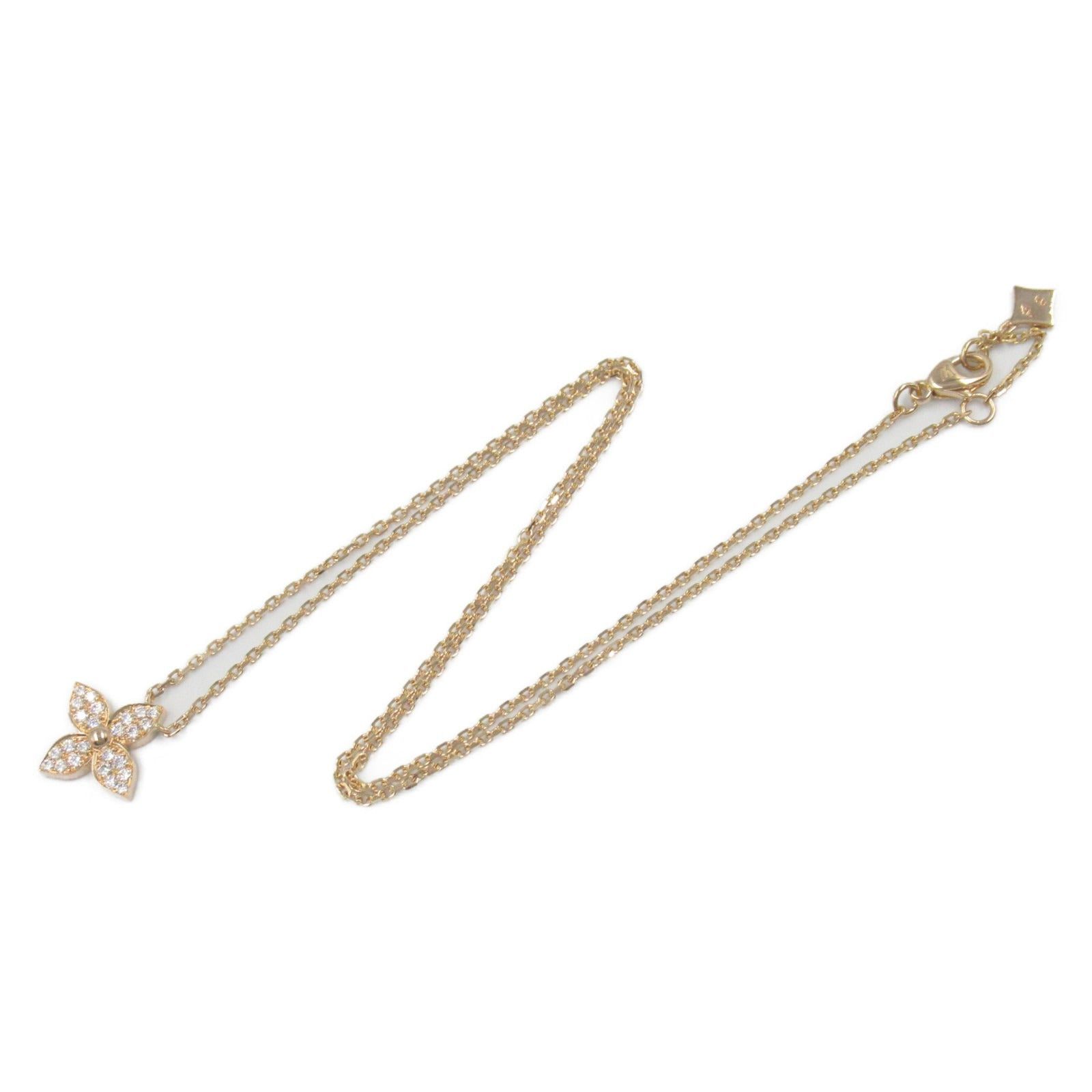 Louis Vuitton Louis Vuitton Pandantif Star Blossom Necklace Diamond K18Pg (Pink Gold) Clear Size ONE SIZE - 3 Thumbnail
