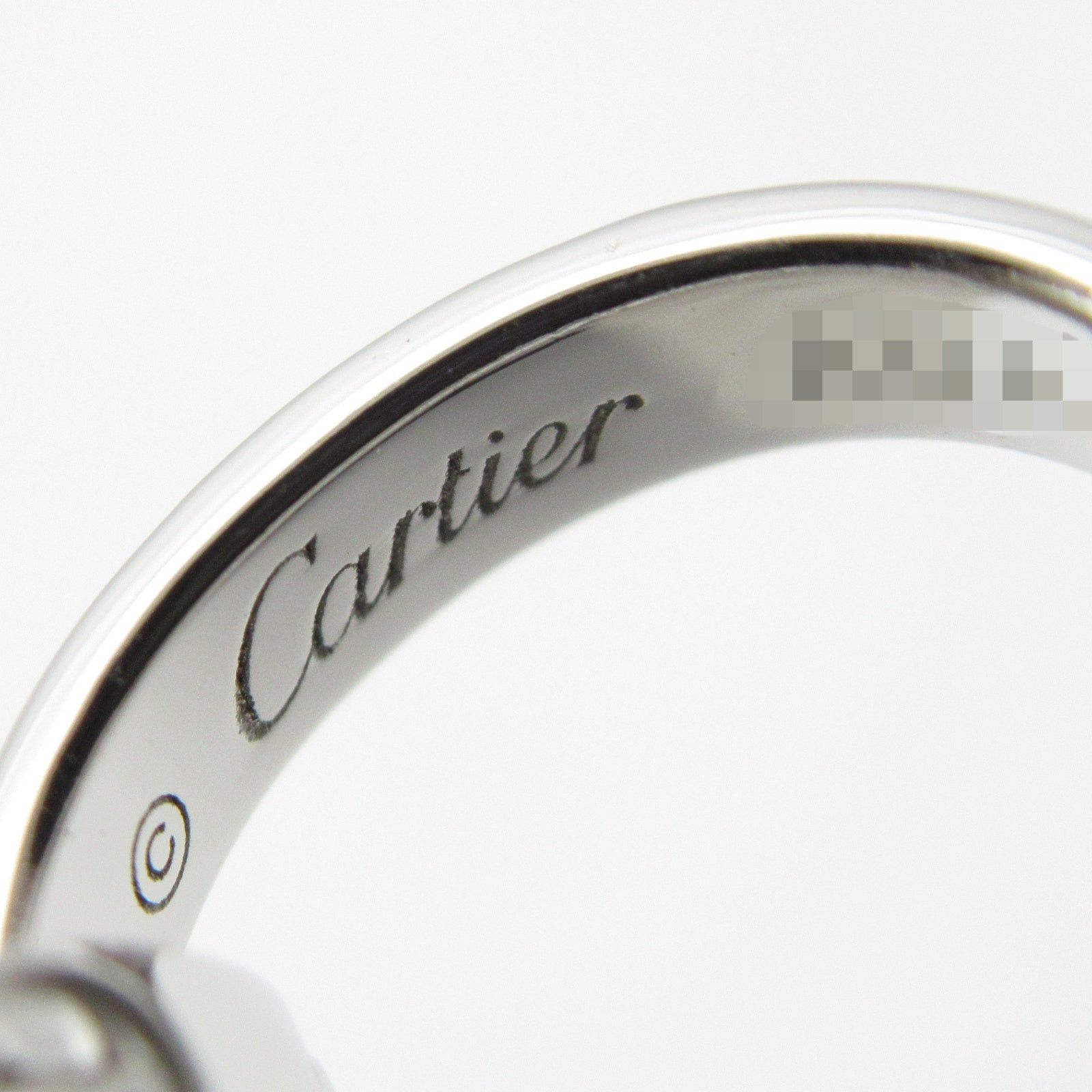 Cartier Cartier Baby Love Bracelet K18Wg (White Gold) Silver Size ONE SIZE - 4 Thumbnail