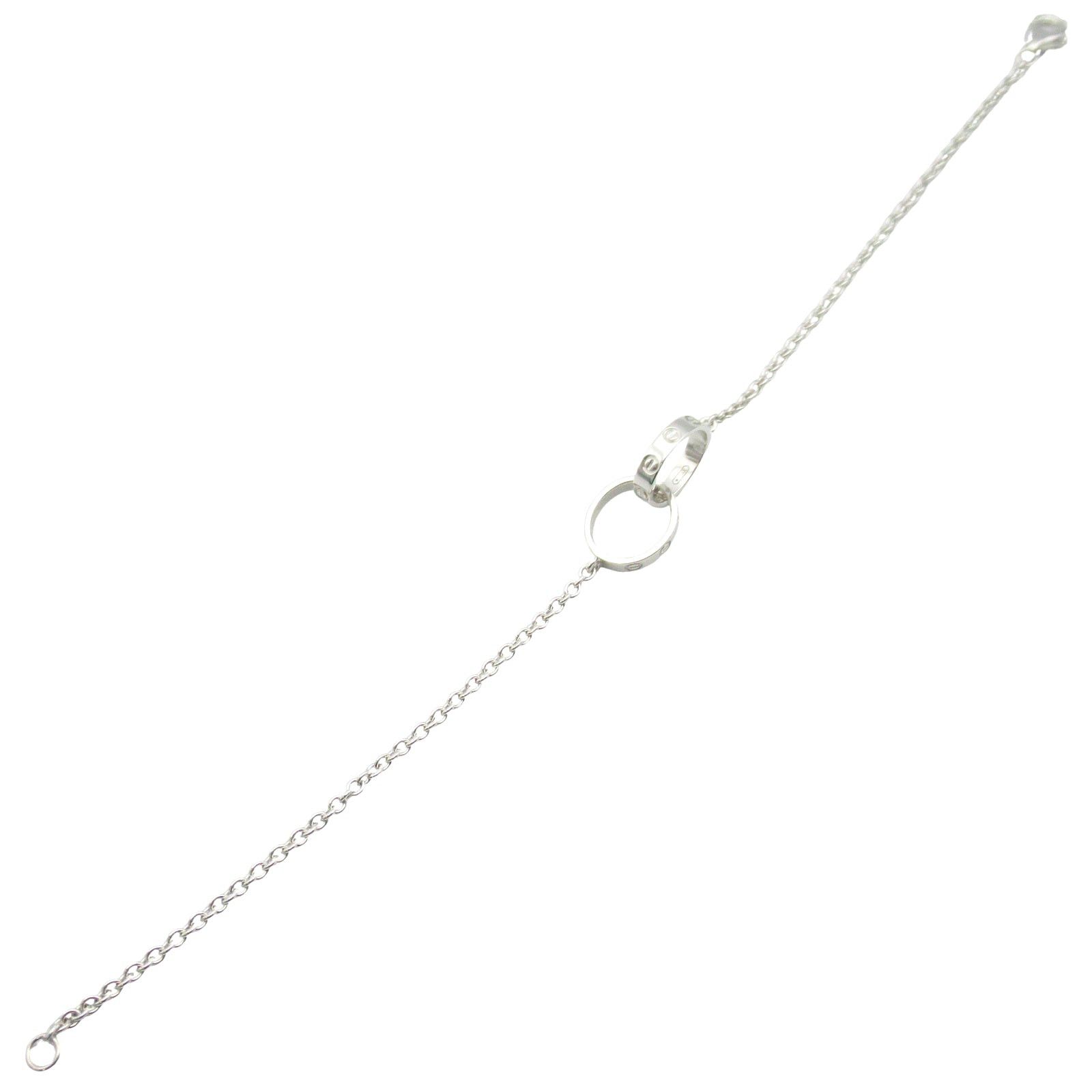 Cartier Cartier Baby Love Bracelet K18Wg (White Gold) Silver Size ONE SIZE - 3 Thumbnail