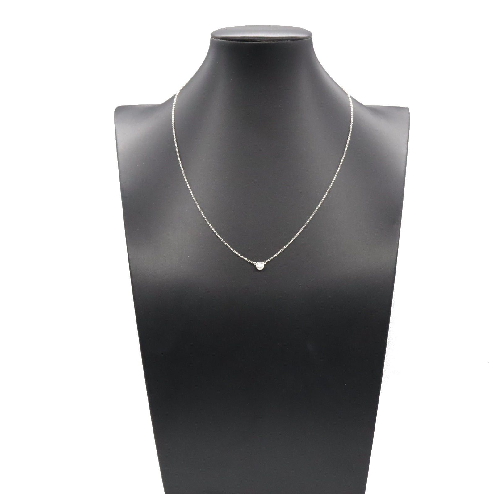 Tiffany & Co. Tiffany Co By The Yard Necklace Pt950 Platinum Diamond Clear Size ONE SIZE - 6 Thumbnail