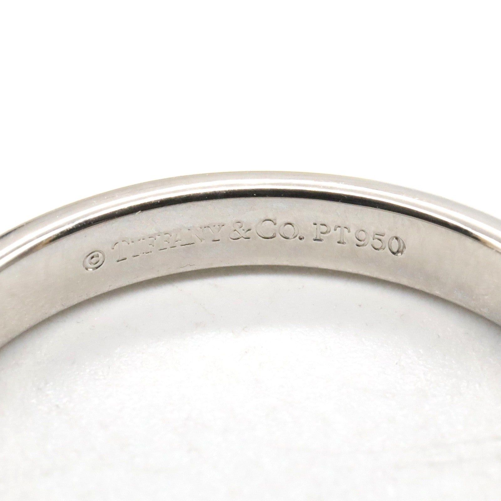 Tiffany & Co. Tiffany Co Notes Ring Pt950 Platinum Silver Size ONE SIZE - 4 Thumbnail