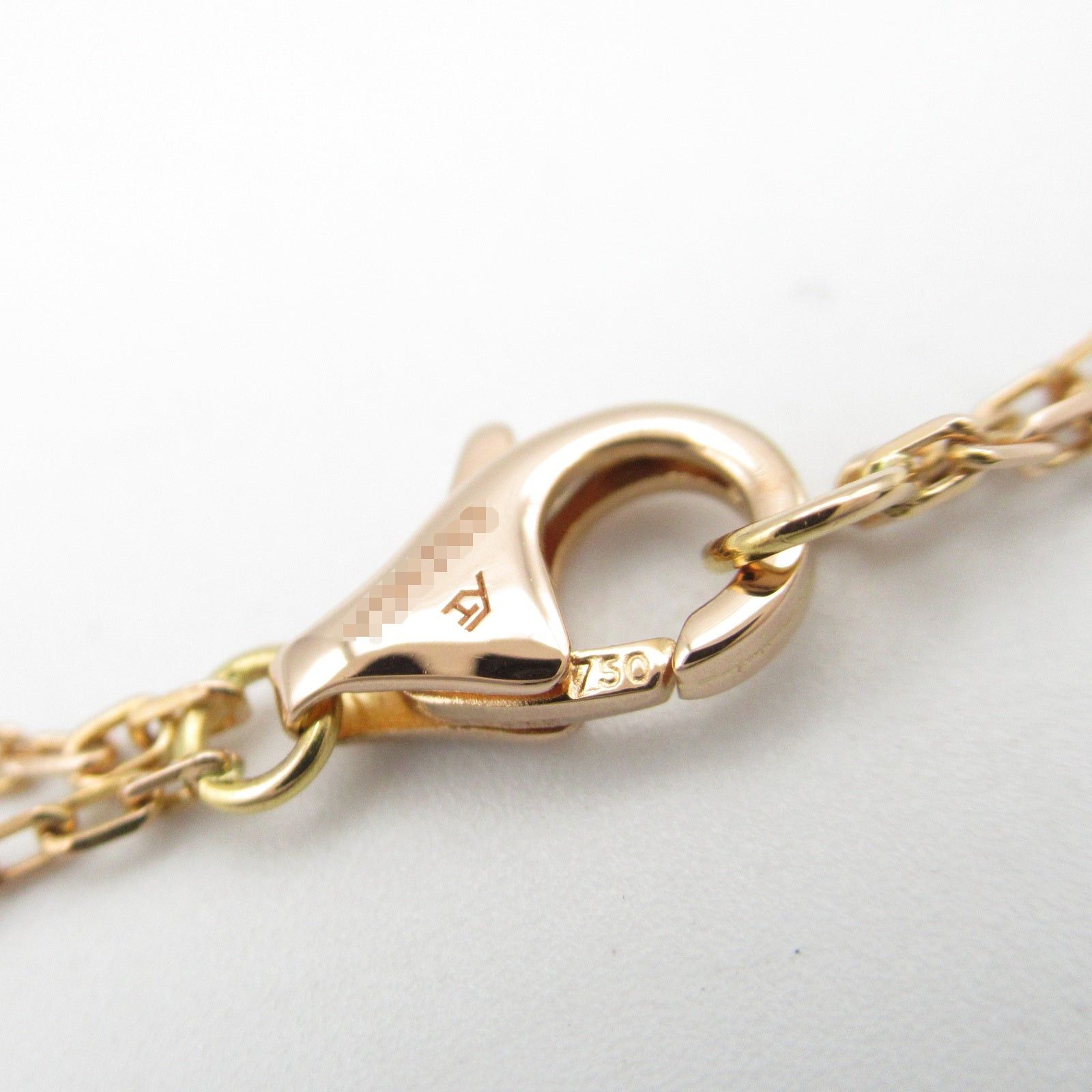 Cartier Cartier Love Necklace Three Hoops Diamond Ceramic K18Pg (Pink Gold) Clear Size ONE SIZE - 9 Thumbnail