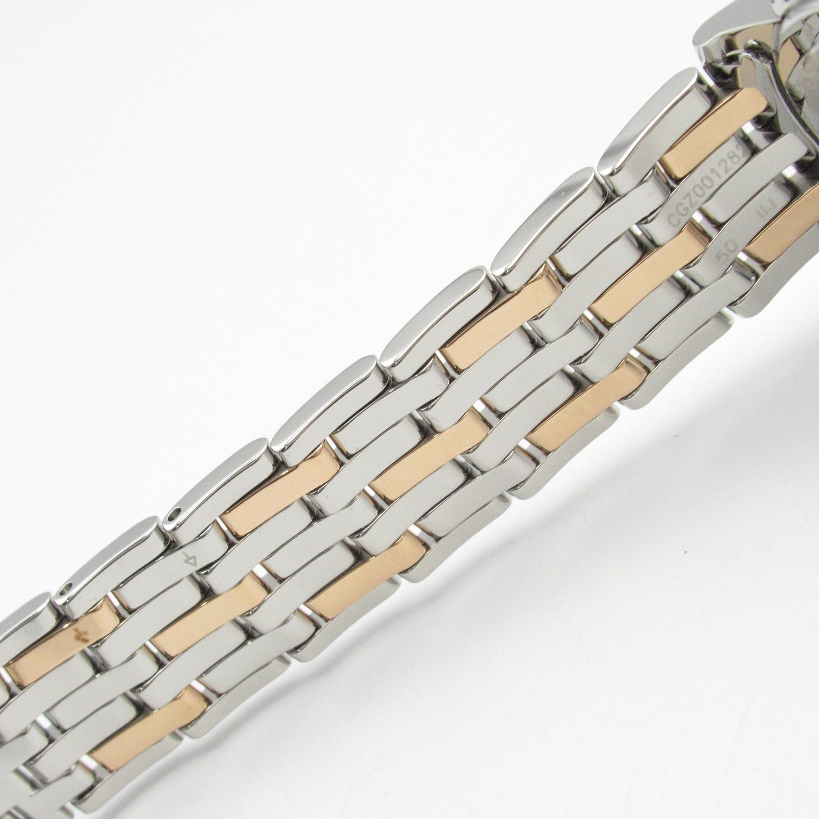 Omega De Ville Prestige Butterfly 8P Diamond Women Watch Quartz K18Pg (Pink Gold) Stainless Steel Silver