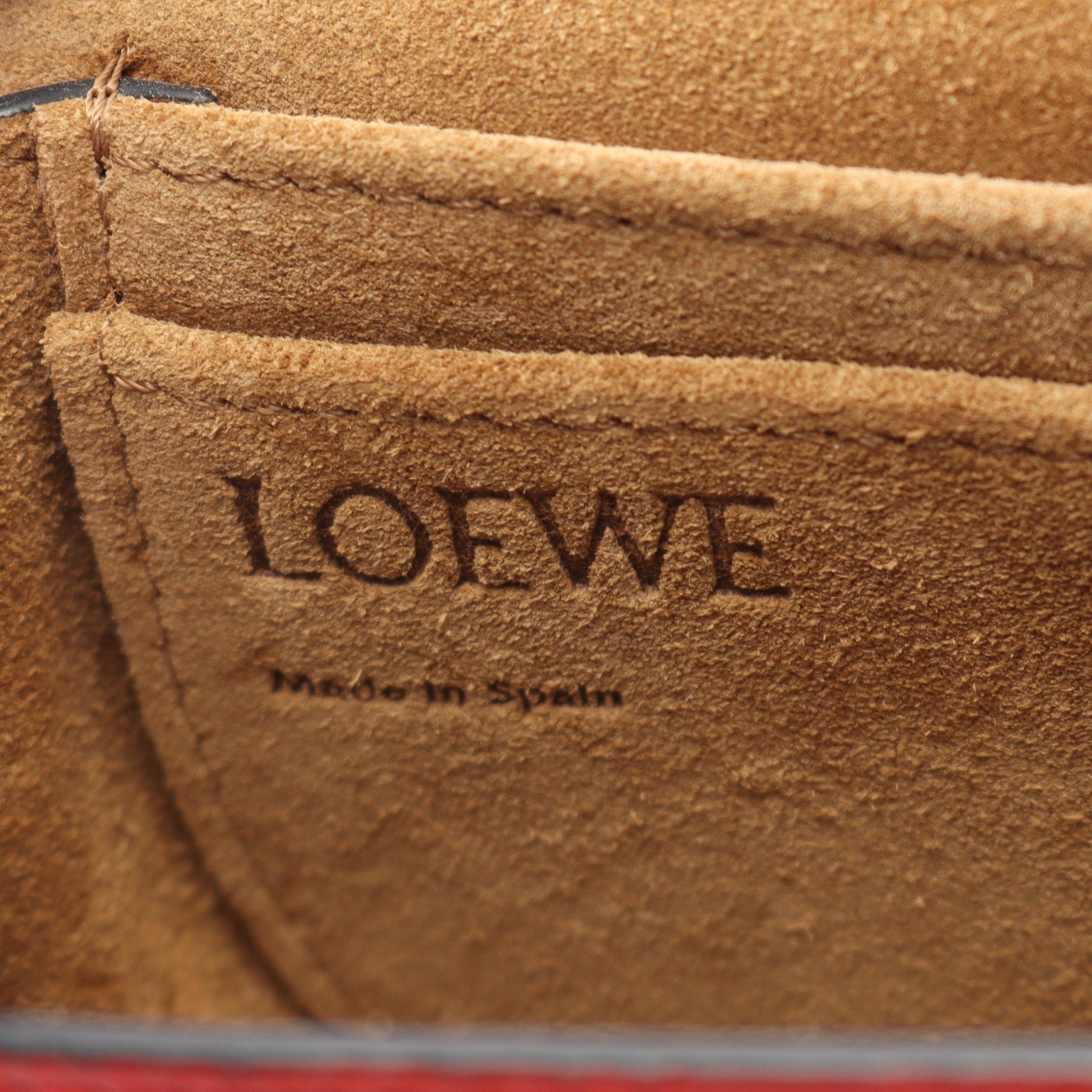 Loewe Loewe Gate Bag Mini Shoulder Leather Red Size ONE SIZE - 4 Thumbnail