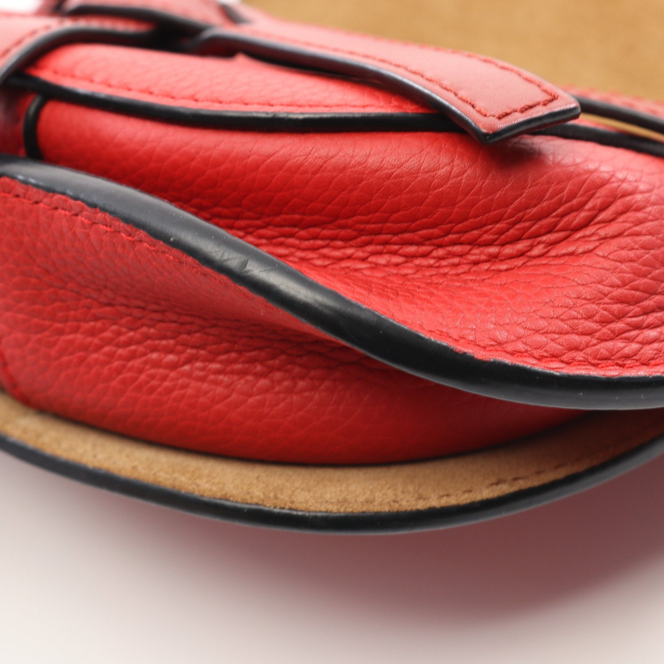 Loewe Loewe Gate Bag Mini Shoulder Leather Red Size ONE SIZE - 5 Thumbnail