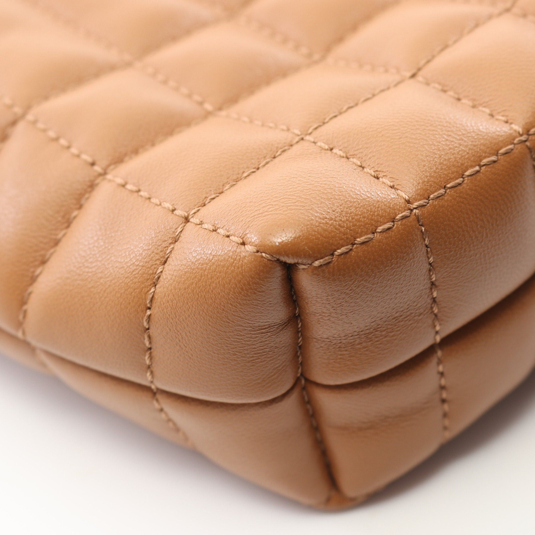 Burberry Burberry Roller Quilting Bucket Bag Chain Shoulder Leather Light Brown Size ONE SIZE - 6 Thumbnail
