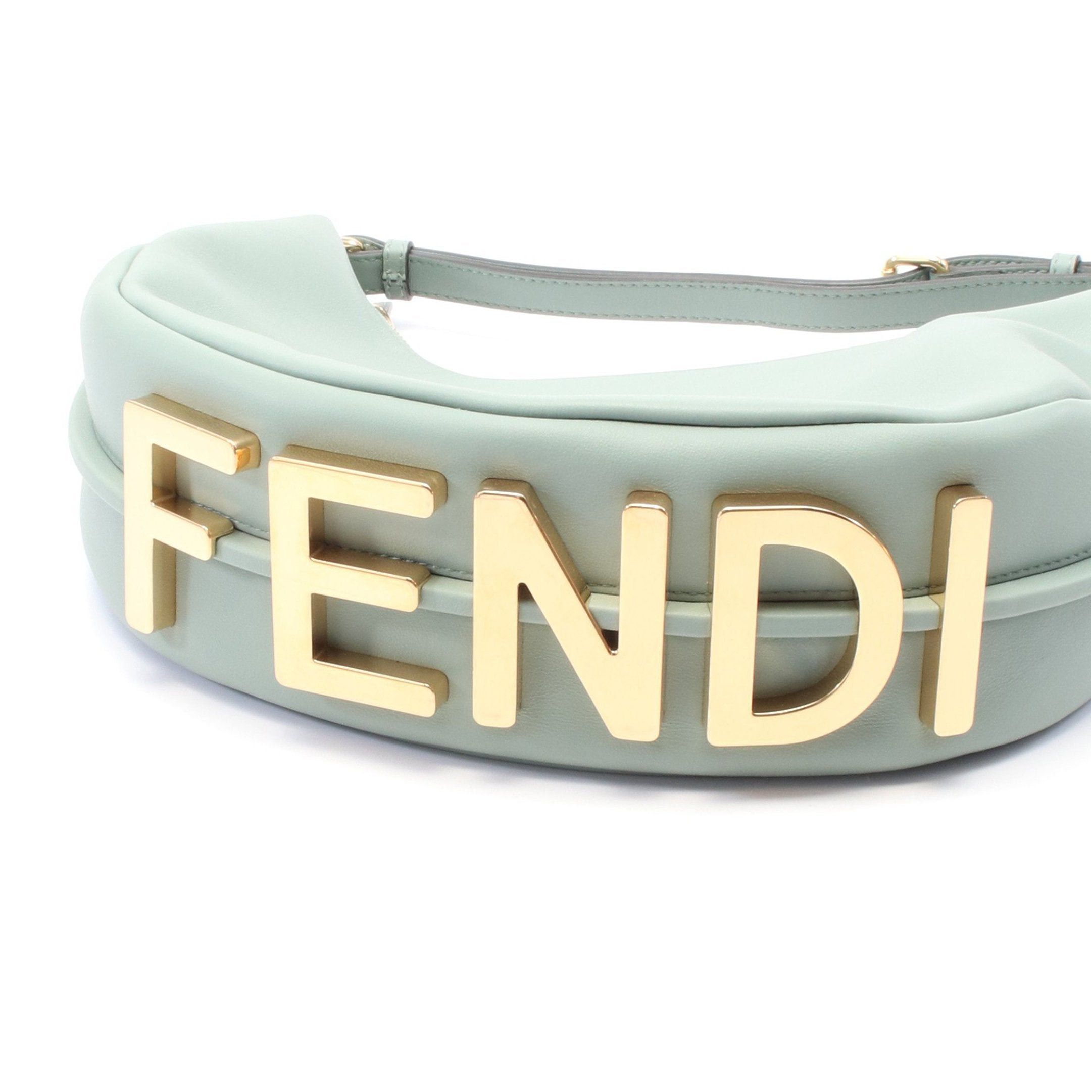 Fendi Fendi Handbag Leather Light Green Size ONE SIZE - 5 Thumbnail