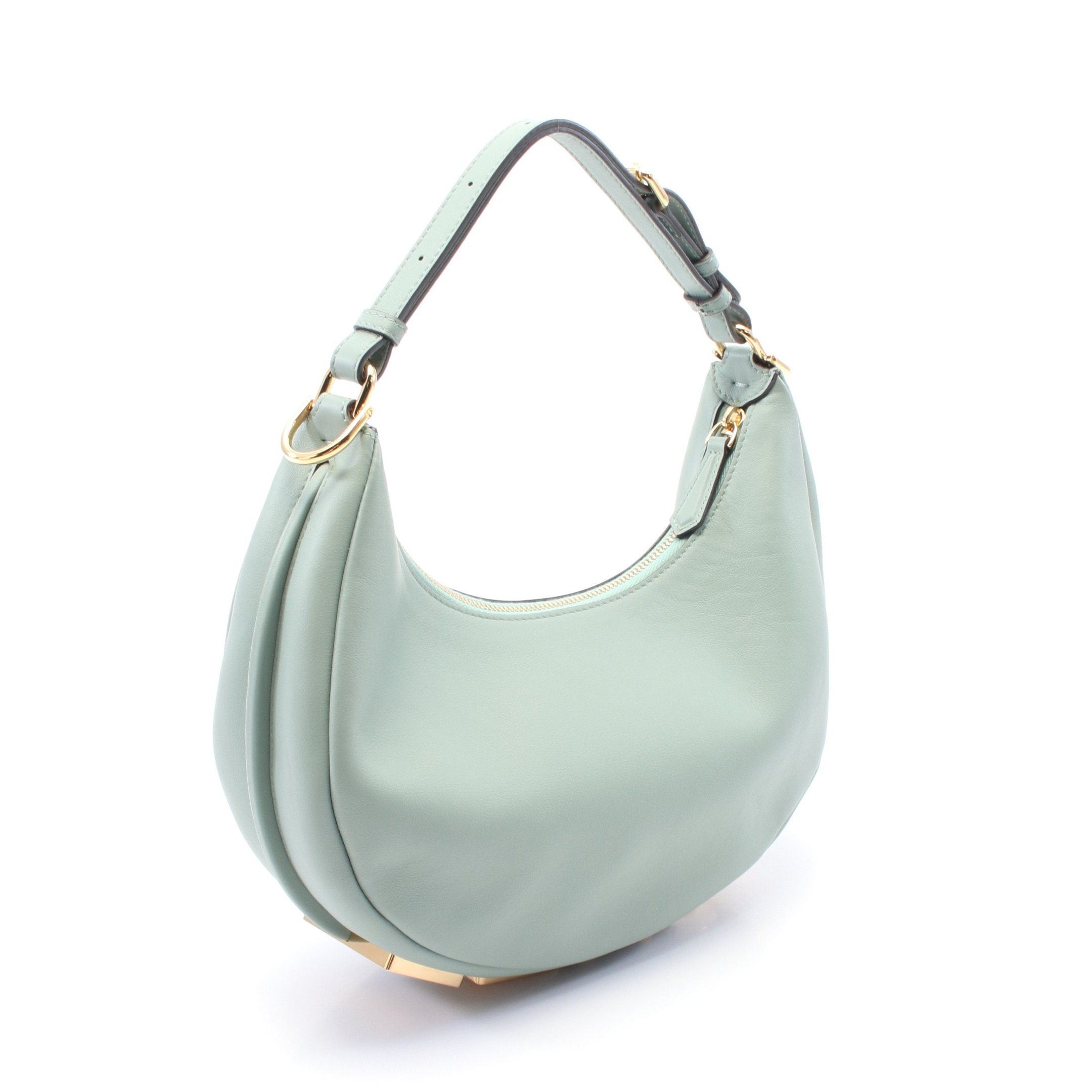 Fendi Fendi Handbag Leather Light Green Size ONE SIZE - 2 Thumbnail