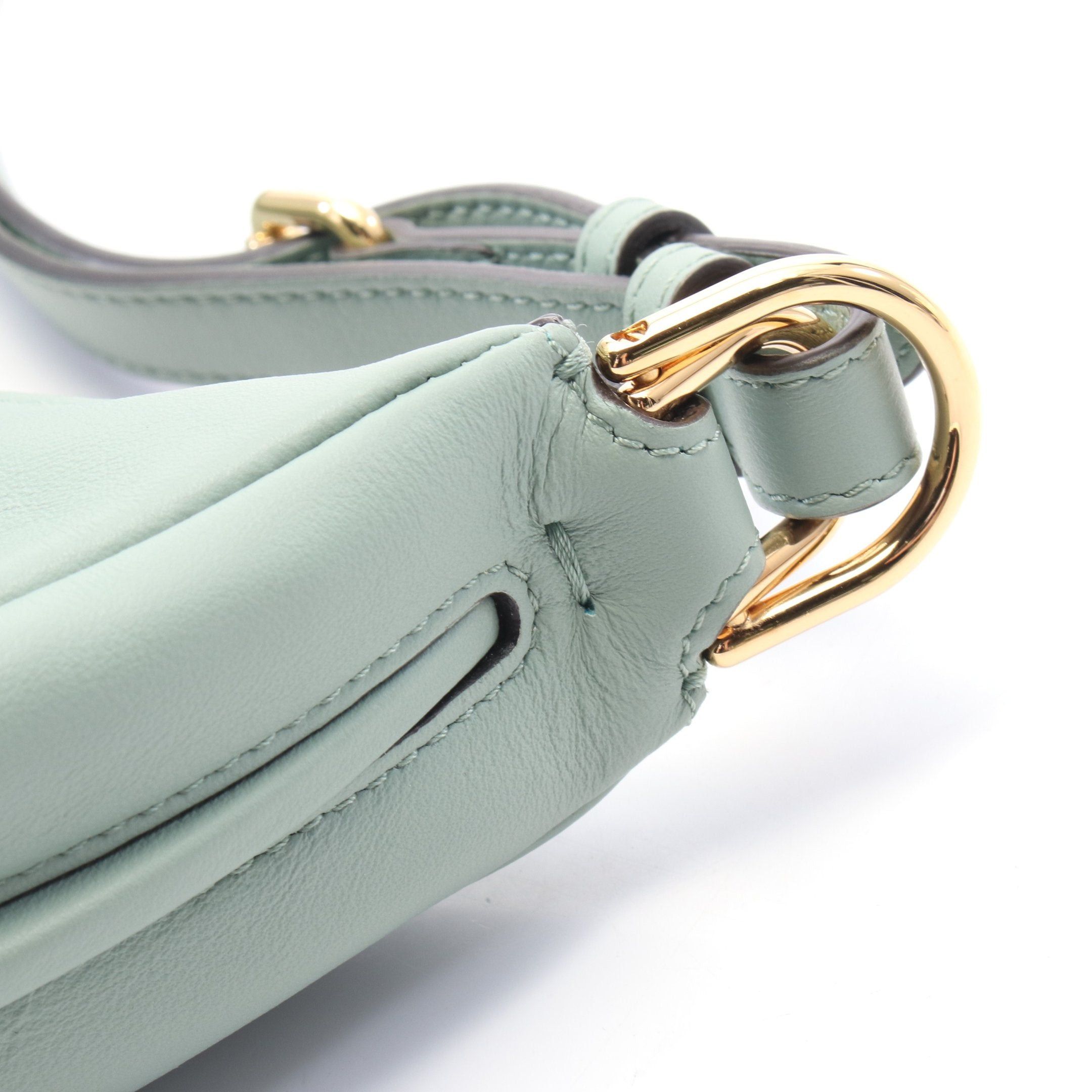 Fendi Fendi Handbag Leather Light Green Size ONE SIZE - 6 Thumbnail