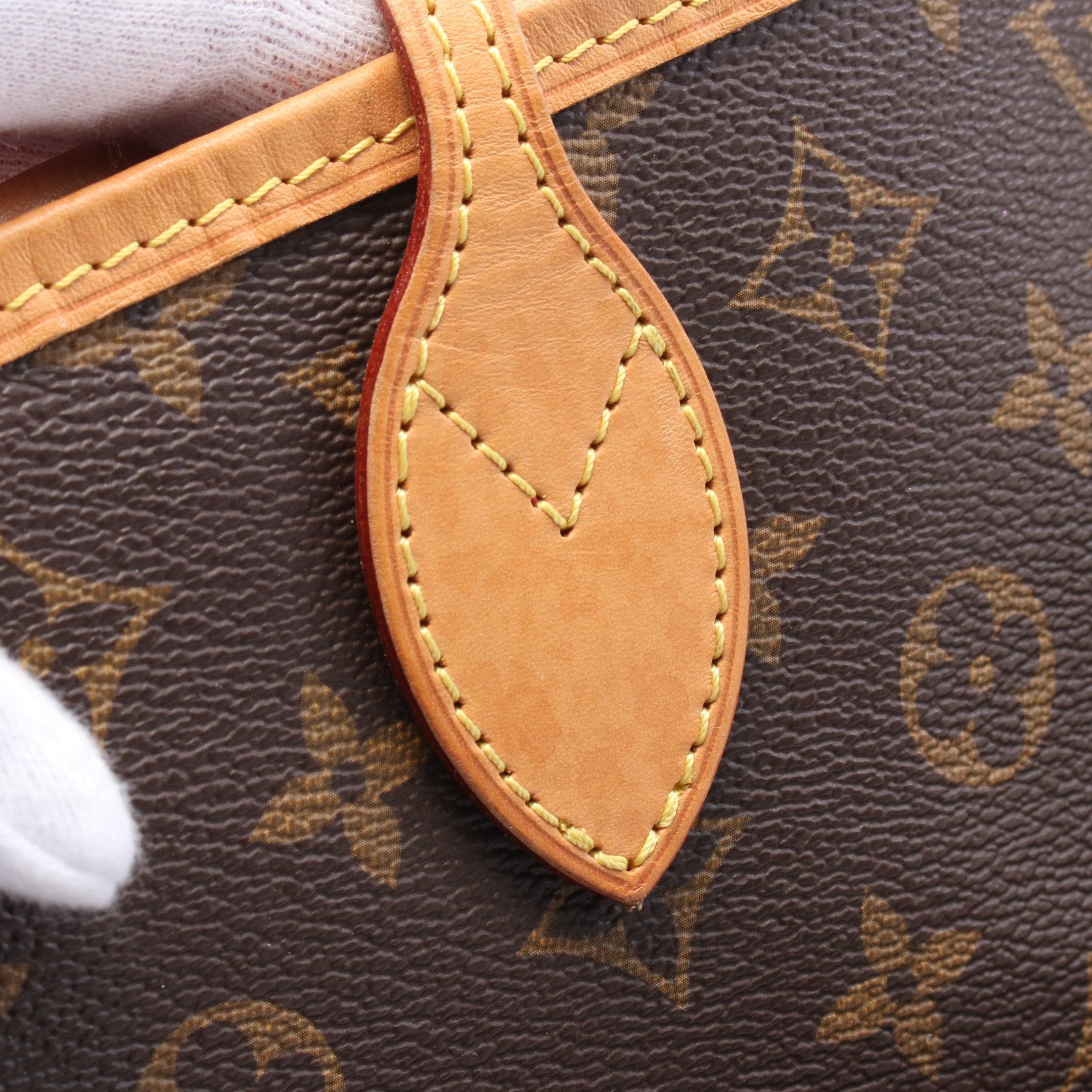 Louis Vuitton Louis Vuitton Neverfull Pm Monogram Pivoine Handbag Tote Bag Leather Brown Size ONE SIZE - 9 Thumbnail