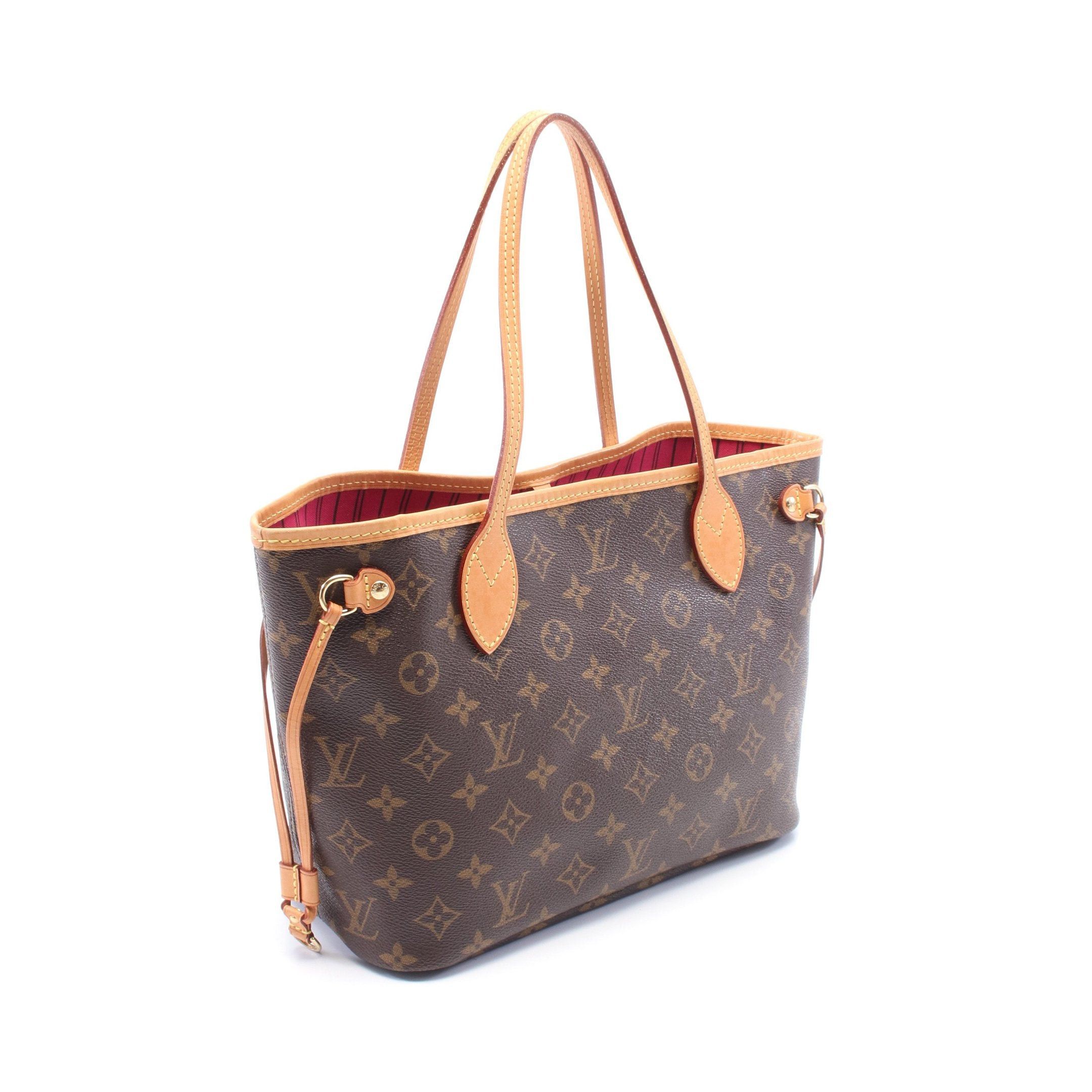 Louis Vuitton Louis Vuitton Neverfull Pm Monogram Pivoine Handbag Tote Bag Leather Brown Size ONE SIZE - 2 Thumbnail