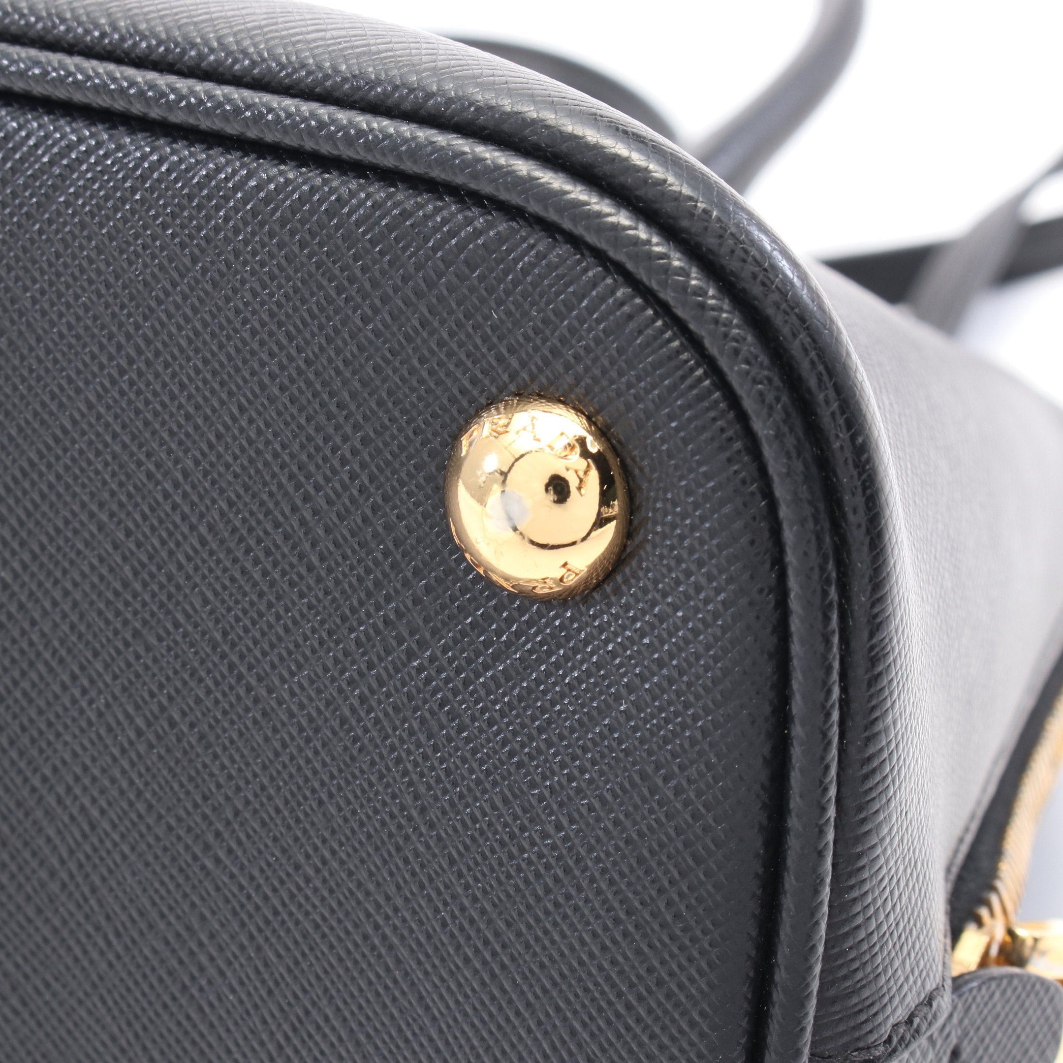 Prada Prada Handbag Leather Black Size ONE SIZE - 5 Thumbnail