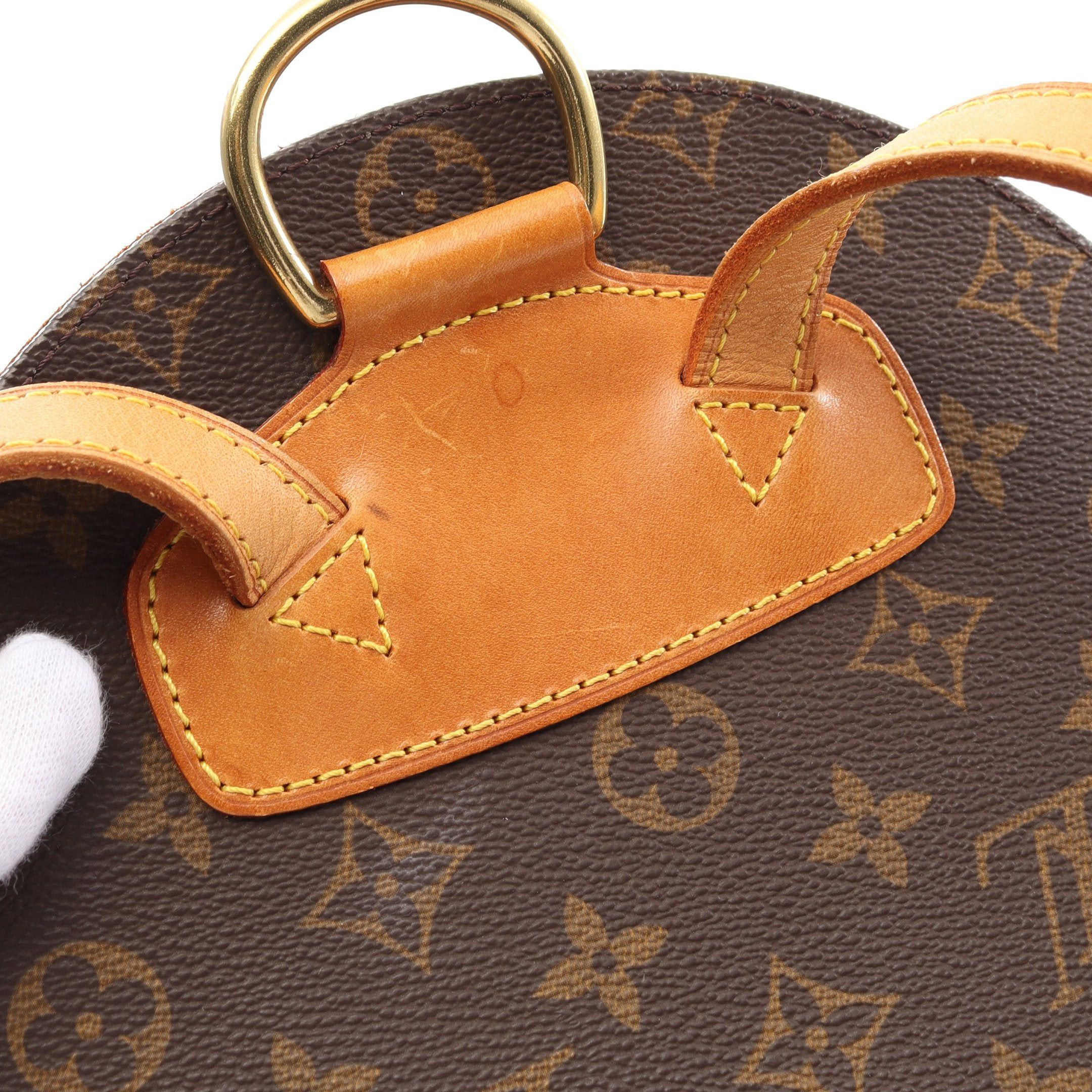 Louis Vuitton Louis Vuitton Ellipse Sac Ad Monogram Backpack Rucksack Leather Brown Size ONE SIZE - 9 Thumbnail