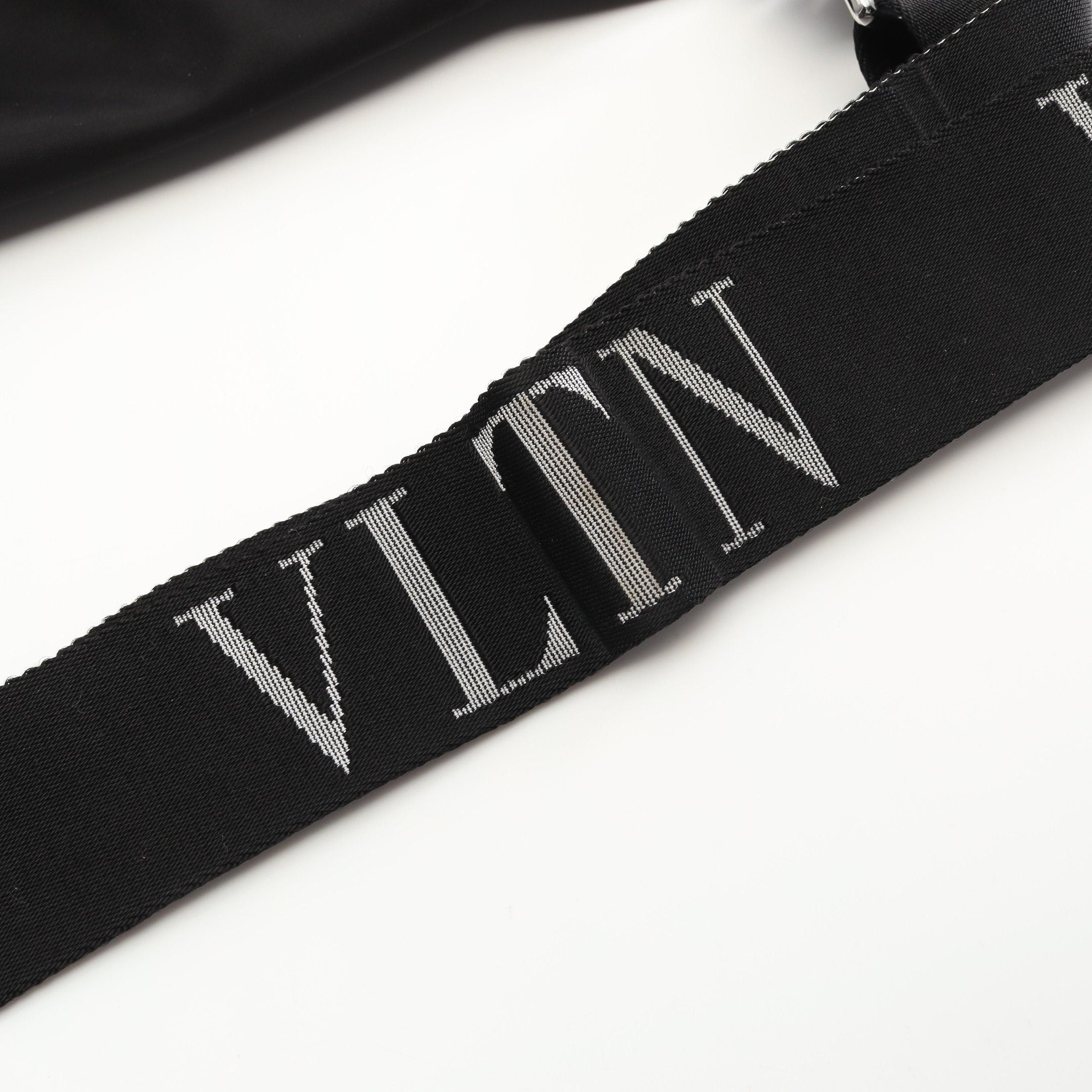 Valentino Valentino Rockstud Body Bag Waist Nylon Leather Black Size ONE SIZE - 7 Thumbnail