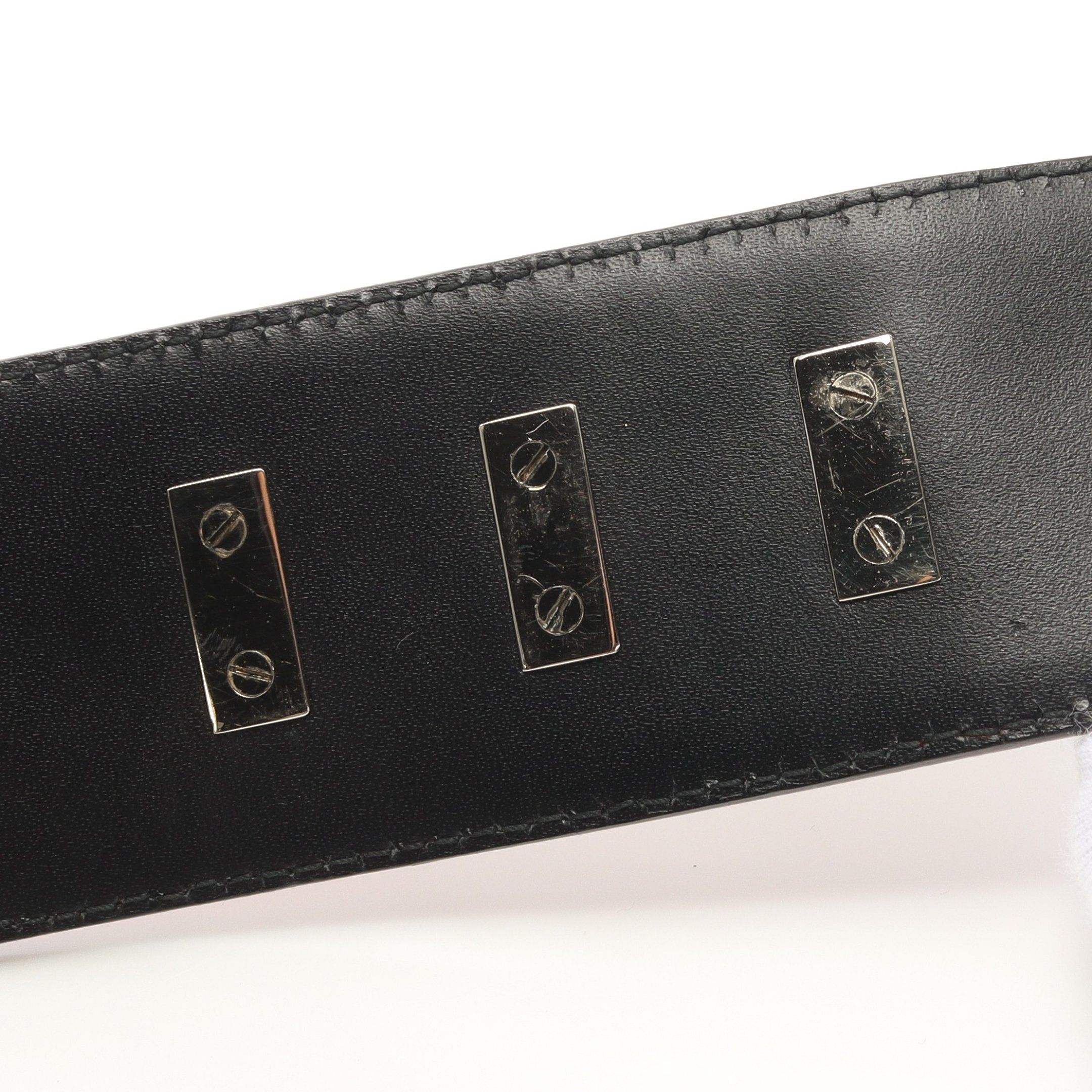 Gucci Gucci Gg Canvas Belt Leather Beige Black Red Size ONE SIZE - 5 Thumbnail