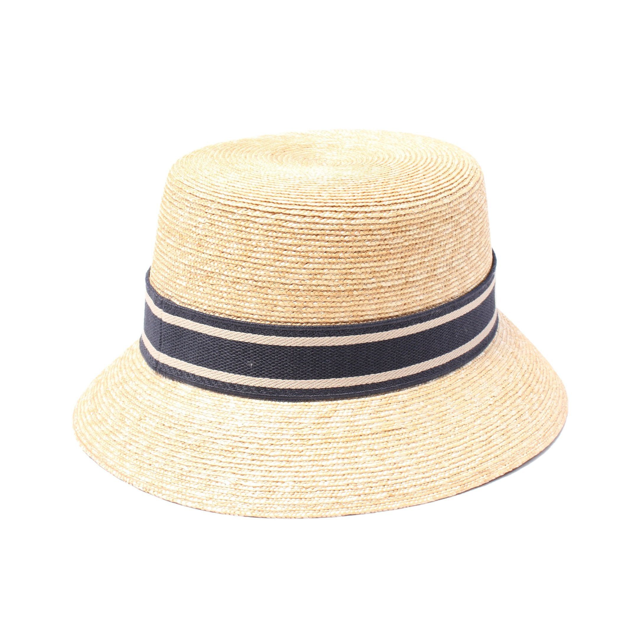 Dior Dior Dioresort Dio Resort Hat Straw Cotton Beige Navy Size ONE SIZE - 2 Thumbnail