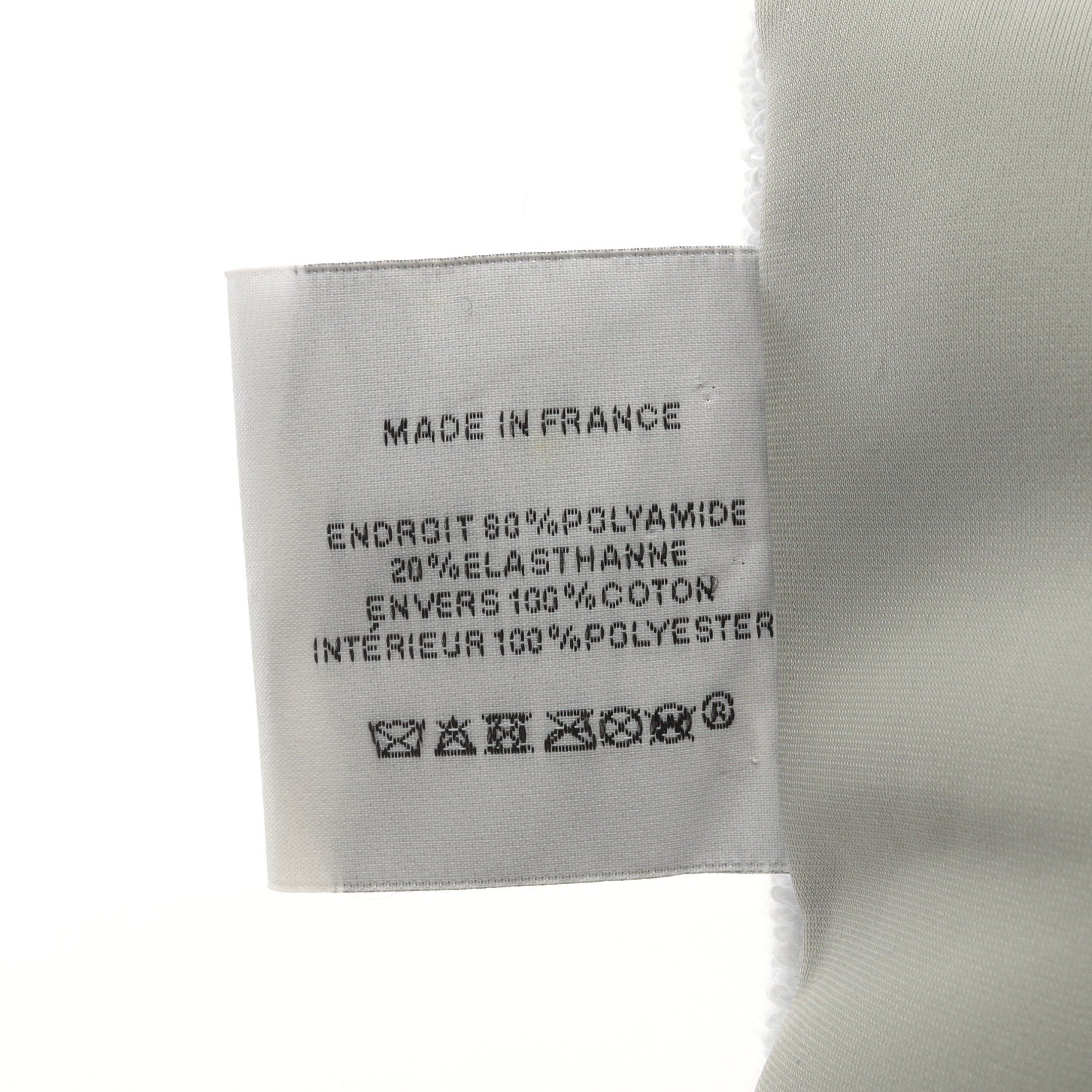 Hermes Hermes Yachting Pillow Accessory Nylon Cotton Gray White Size ONE SIZE - 4 Thumbnail
