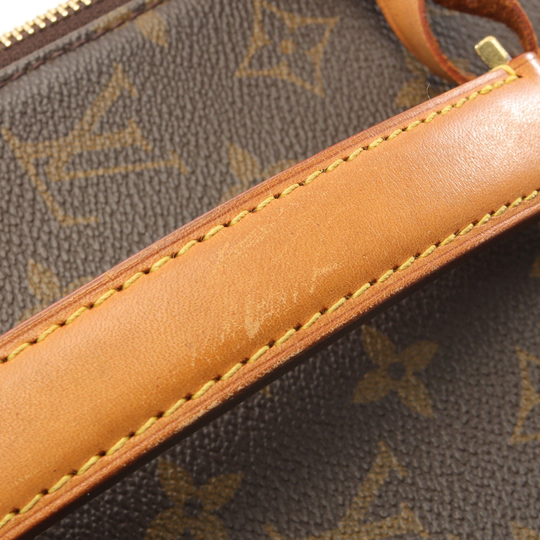 Louis Vuitton Louis Vuitton Packall Pm Monogram Travel Bag Boston Leather Brown Size ONE SIZE - 11 Thumbnail