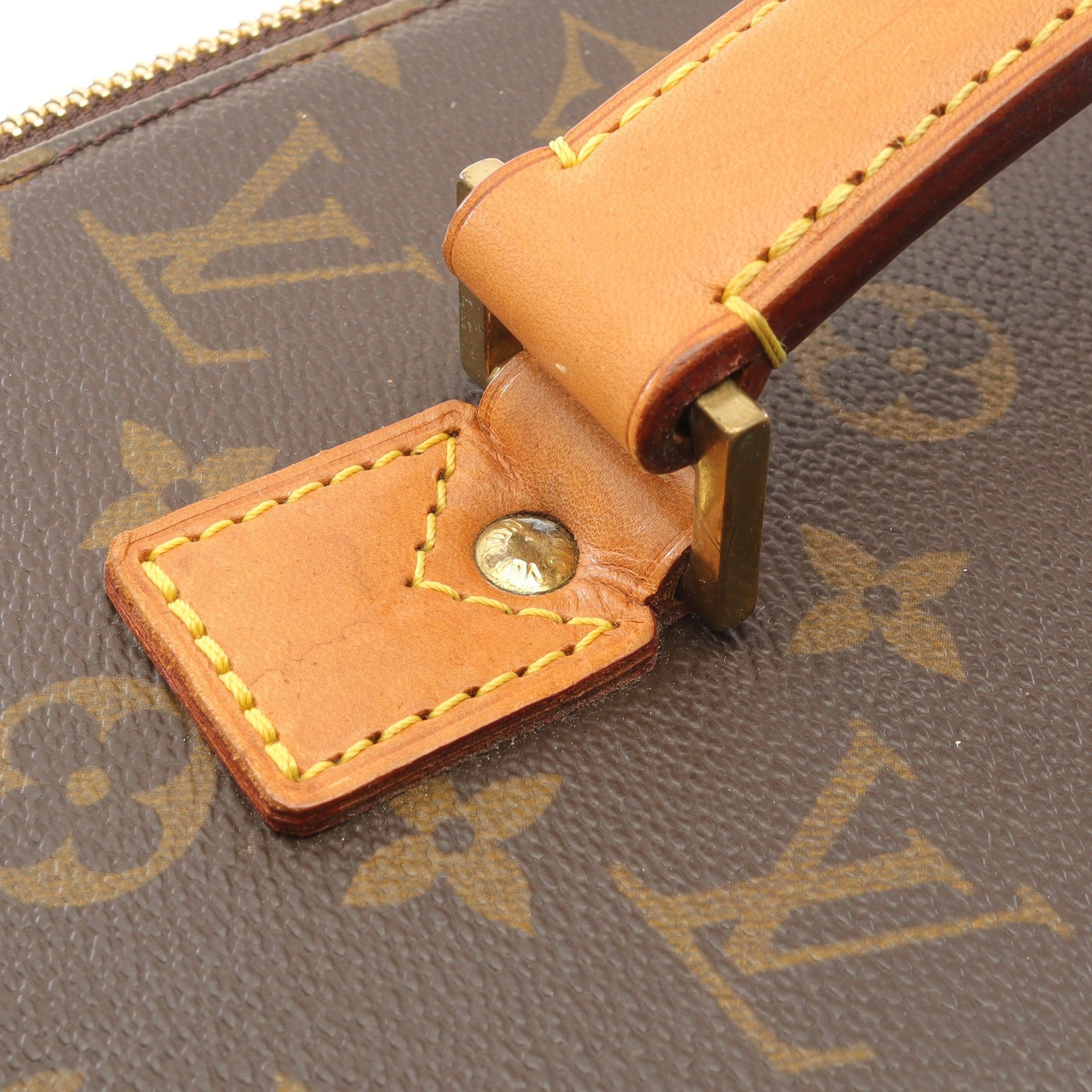 Louis Vuitton Louis Vuitton Packall Pm Monogram Travel Bag Boston Leather Brown Size ONE SIZE - 10 Thumbnail