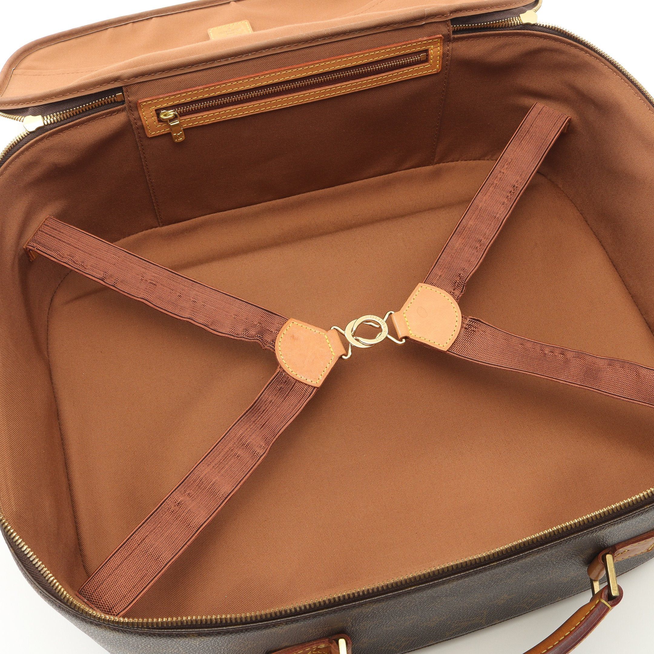 Louis Vuitton Louis Vuitton Packall Pm Monogram Travel Bag Boston Leather Brown Size ONE SIZE - 3 Thumbnail