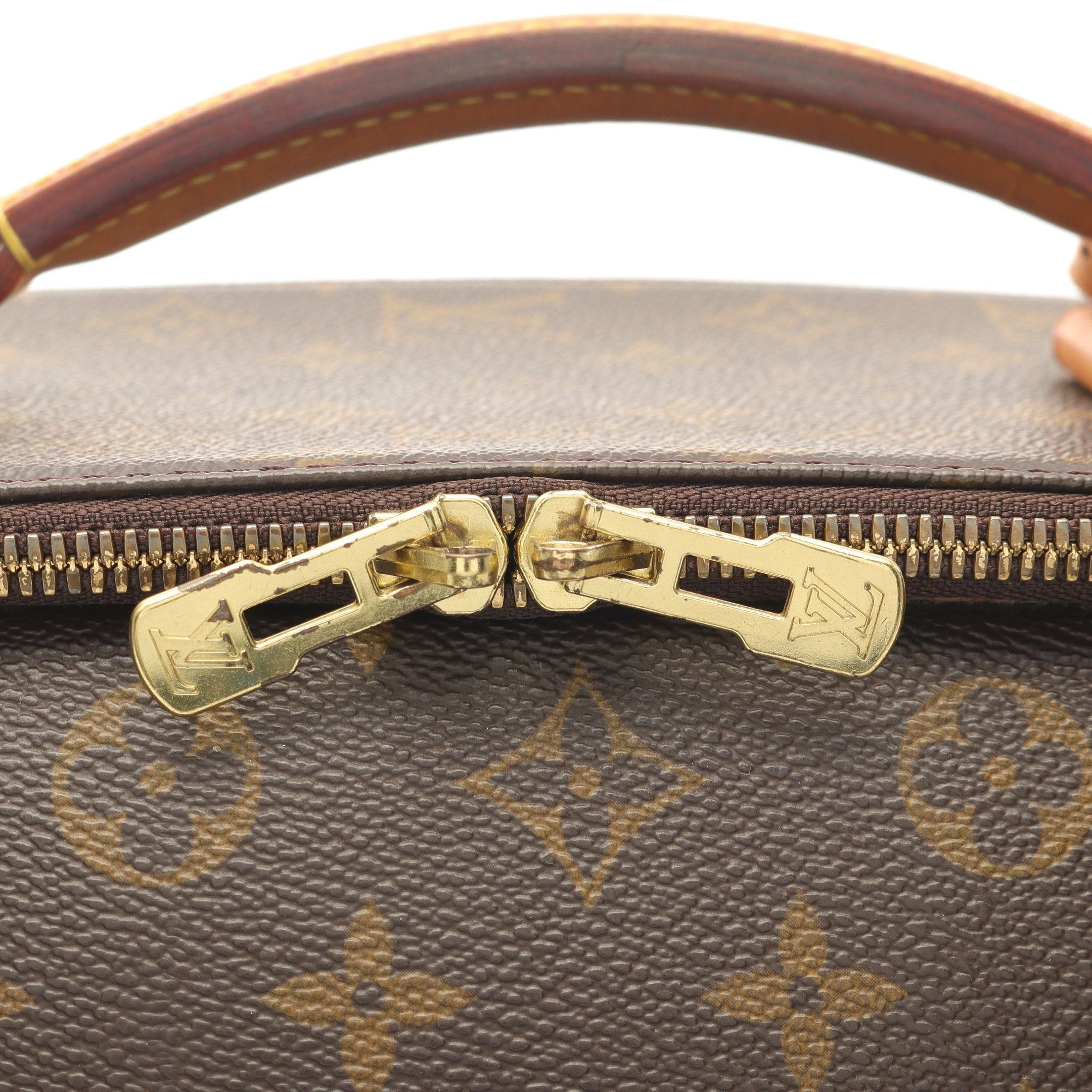 Louis Vuitton Louis Vuitton Packall Pm Monogram Travel Bag Boston Leather Brown Size ONE SIZE - 8 Thumbnail