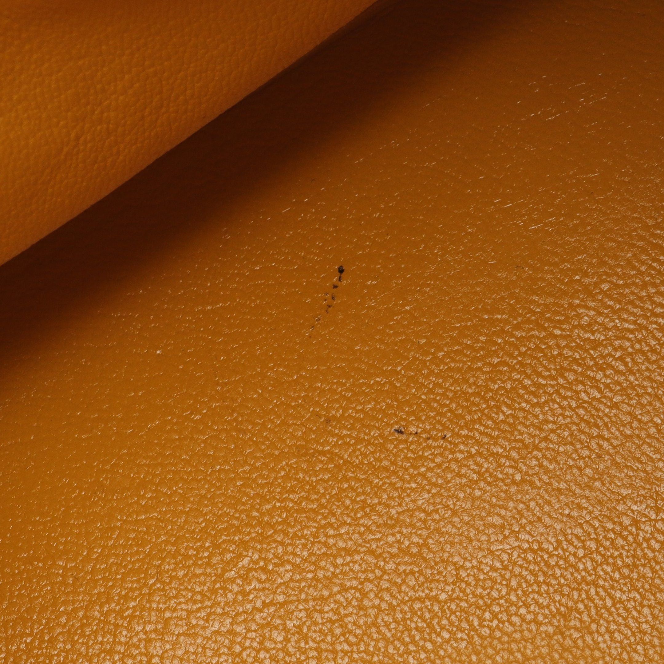 Hermes Hermes Birkin 35 Jaune Doll Handbag Veau Epsom Yellow Gold Hardware Stamp (Manufactured Around 2002) Size ONE SIZE - 7 Thumbnail