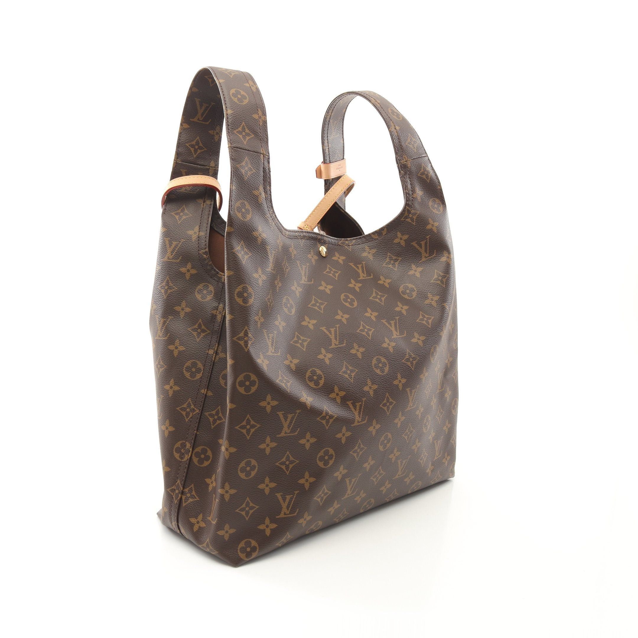 Louis Vuitton Louis Vuitton Atlantis Gm Monogram Handbag Leather Brown Size ONE SIZE - 2 Thumbnail
