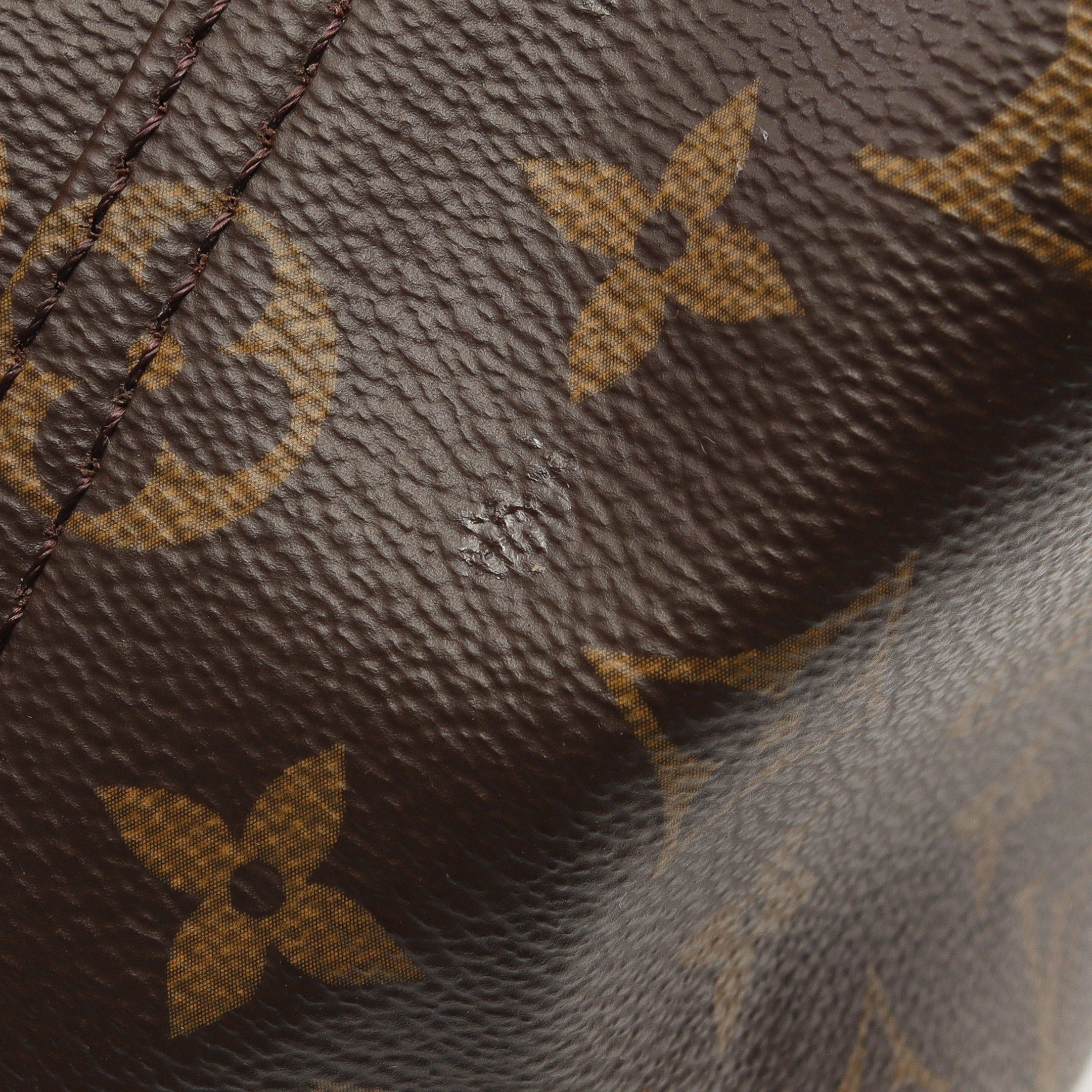 Louis Vuitton Louis Vuitton Atlantis Gm Monogram Handbag Leather Brown Size ONE SIZE - 5 Thumbnail