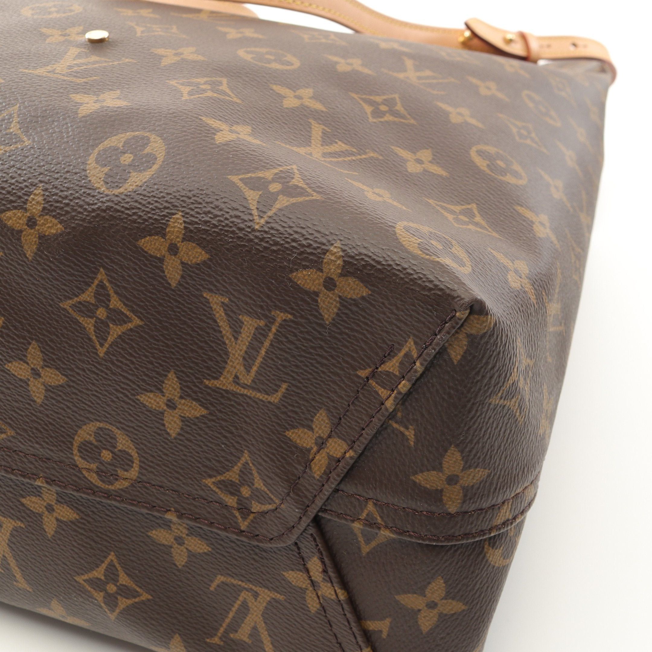 Louis Vuitton Louis Vuitton Atlantis Gm Monogram Handbag Leather Brown Size ONE SIZE - 6 Thumbnail