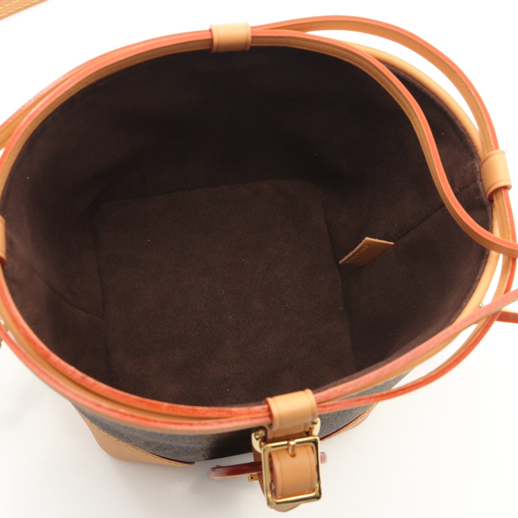 Louis Vuitton Louis Vuitton Noe Perth Monogram Shoulder Bag Leather Brown Size ONE SIZE - 3 Thumbnail