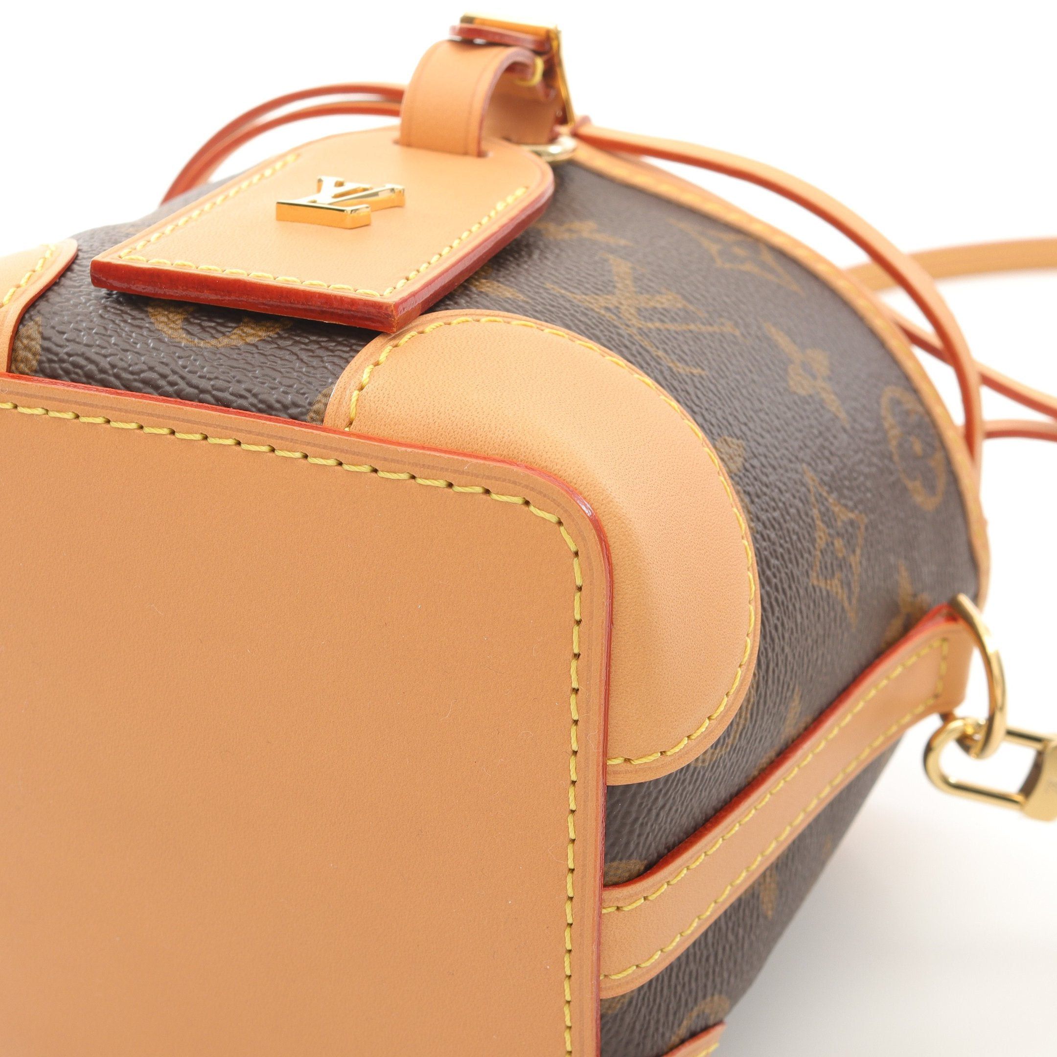 Louis Vuitton Louis Vuitton Noe Perth Monogram Shoulder Bag Leather Brown Size ONE SIZE - 5 Thumbnail