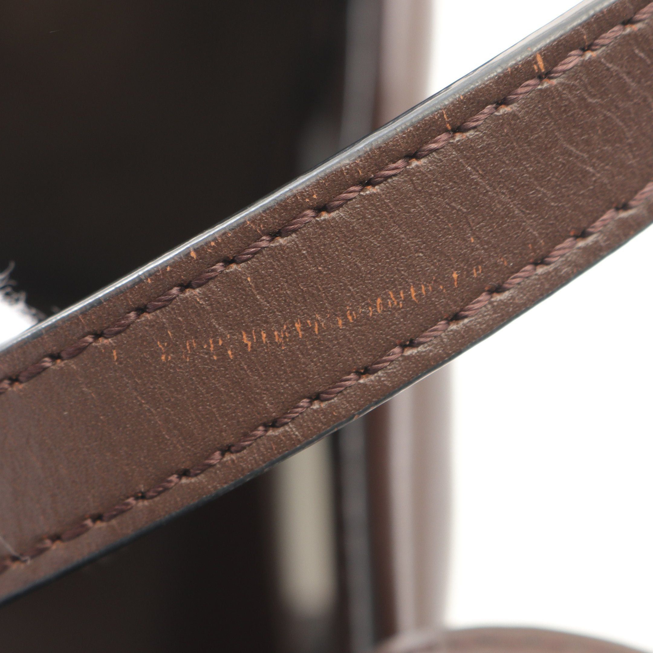 Valentino Valentino Vltn Logo Handbag Tote Bag Leather Brown Size ONE SIZE - 9 Thumbnail