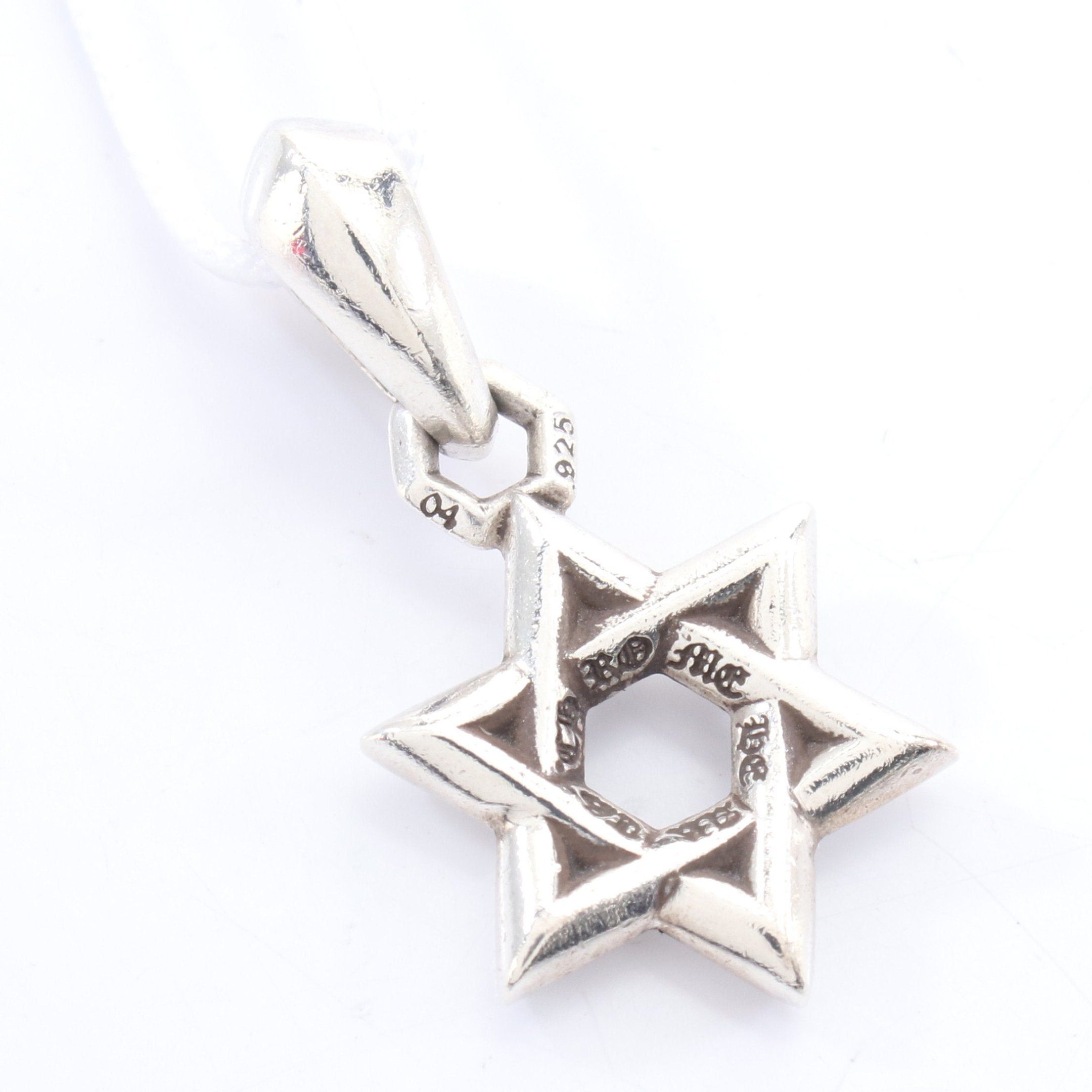 Chrome Hearts Chrome Hearts Star Of David Charm Pendant Top Sv925 Silver Size ONE SIZE - 2 Thumbnail