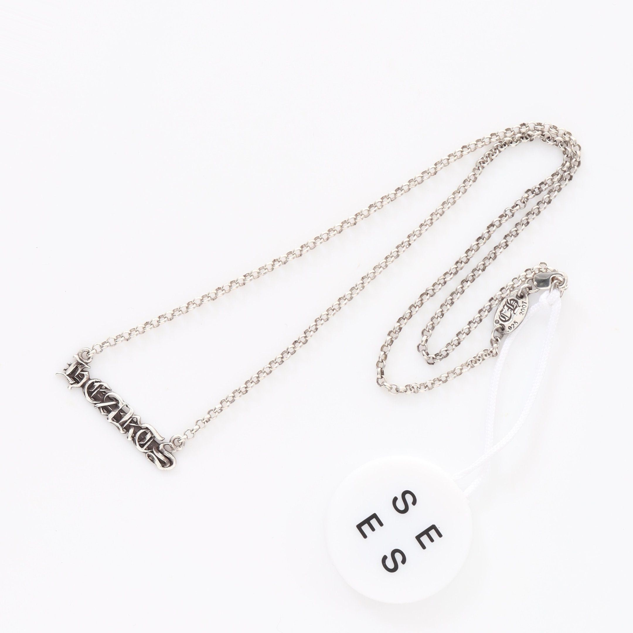 Chrome Hearts Chrome Hearts Letter Necklace Sv925 Silver Size ONE SIZE - 3 Thumbnail