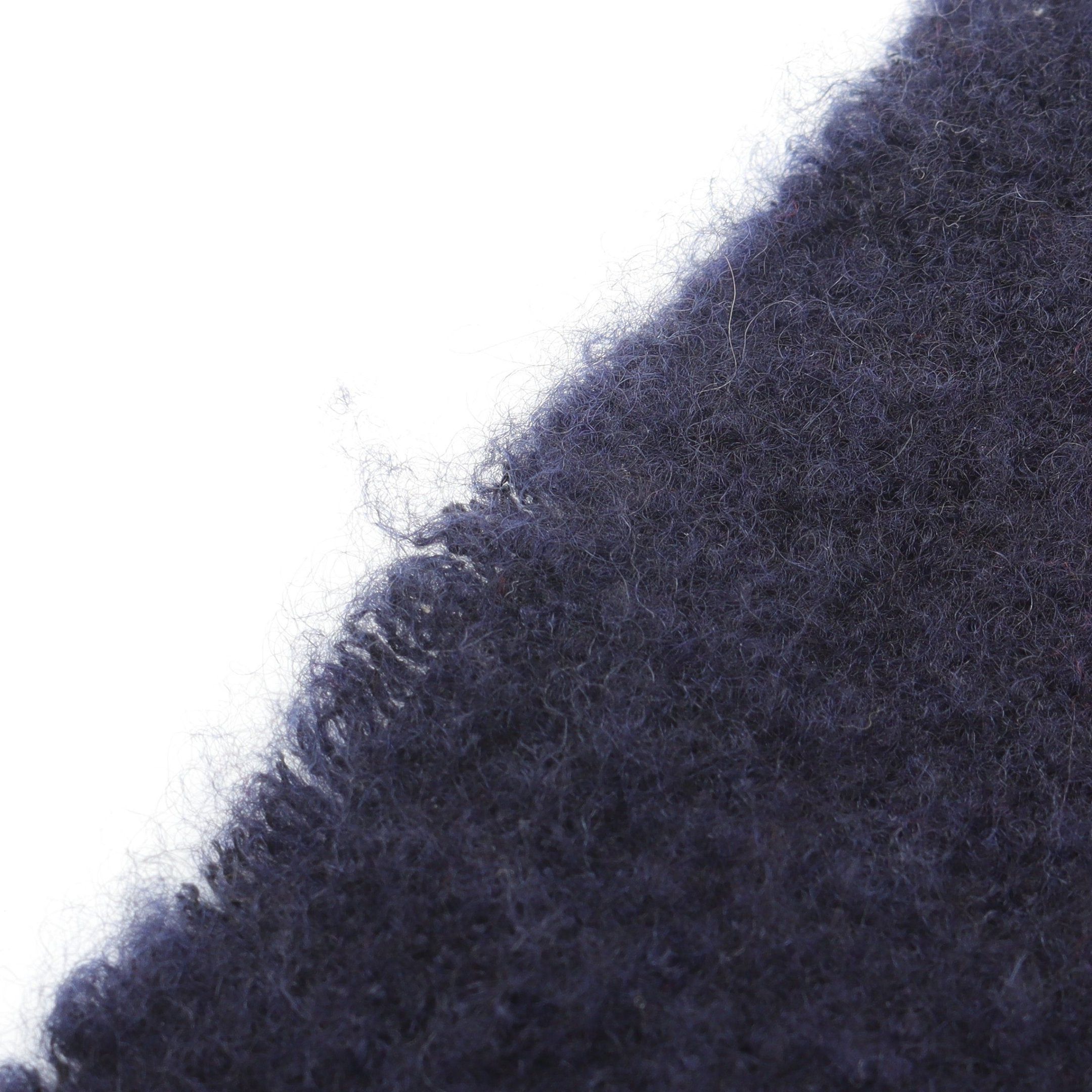 Chanel Chanel Coco Mark Camellia Stall Shawl Cashmere Wool Silk Dark Navy Multicolor Size ONE SIZE - 6 Thumbnail