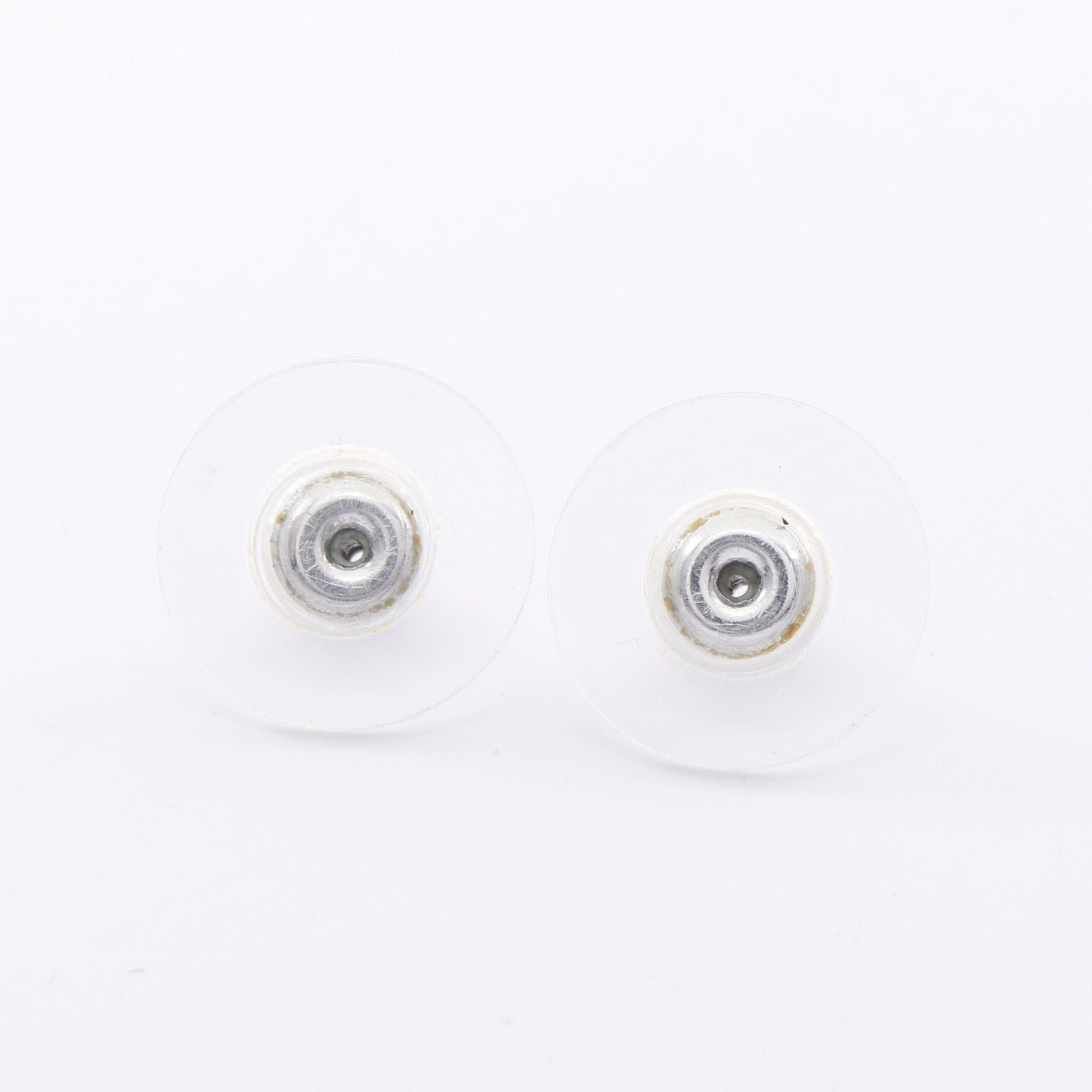 Chanel Chanel Coco Mark Earrings Rhinestone Silver Clear A15P Size ONE SIZE - 6 Thumbnail