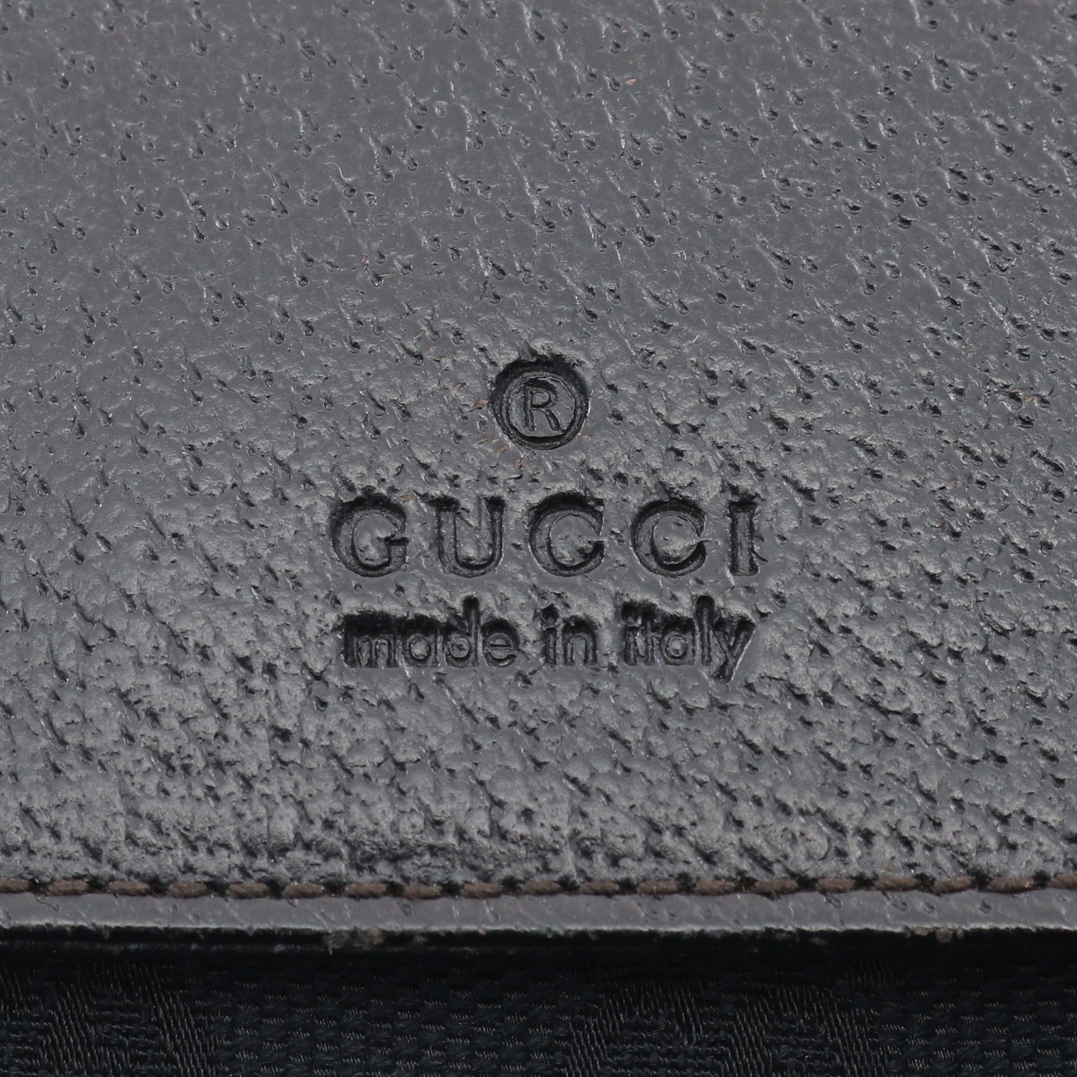 Gucci Gucci Gg Canvas Body Bag Waist Leather Black Size ONE SIZE - 6 Thumbnail