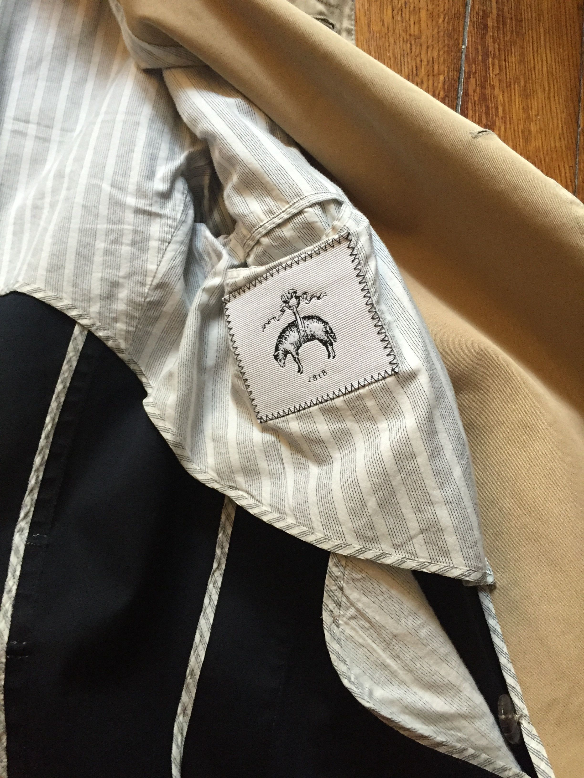 Black Fleece Trench Coat /トムブラウン/BB 平和 0