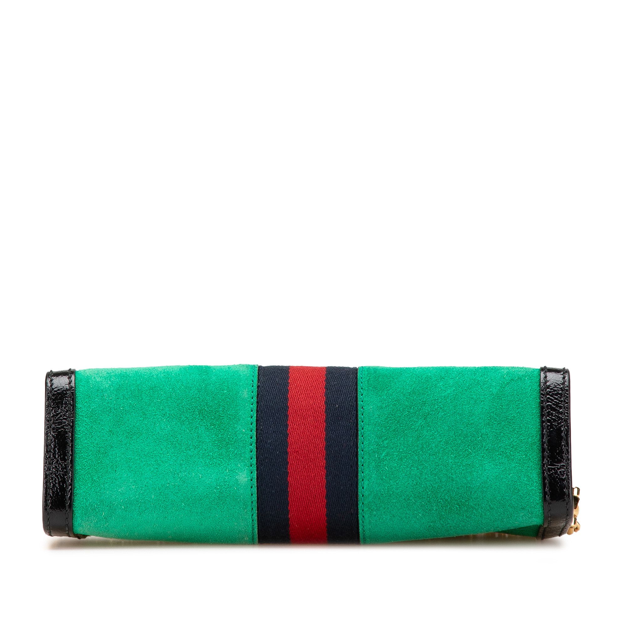 Gucci Gucci Small Suede Web Ophidia Chain Crossbody Size ONE SIZE - 3 Thumbnail