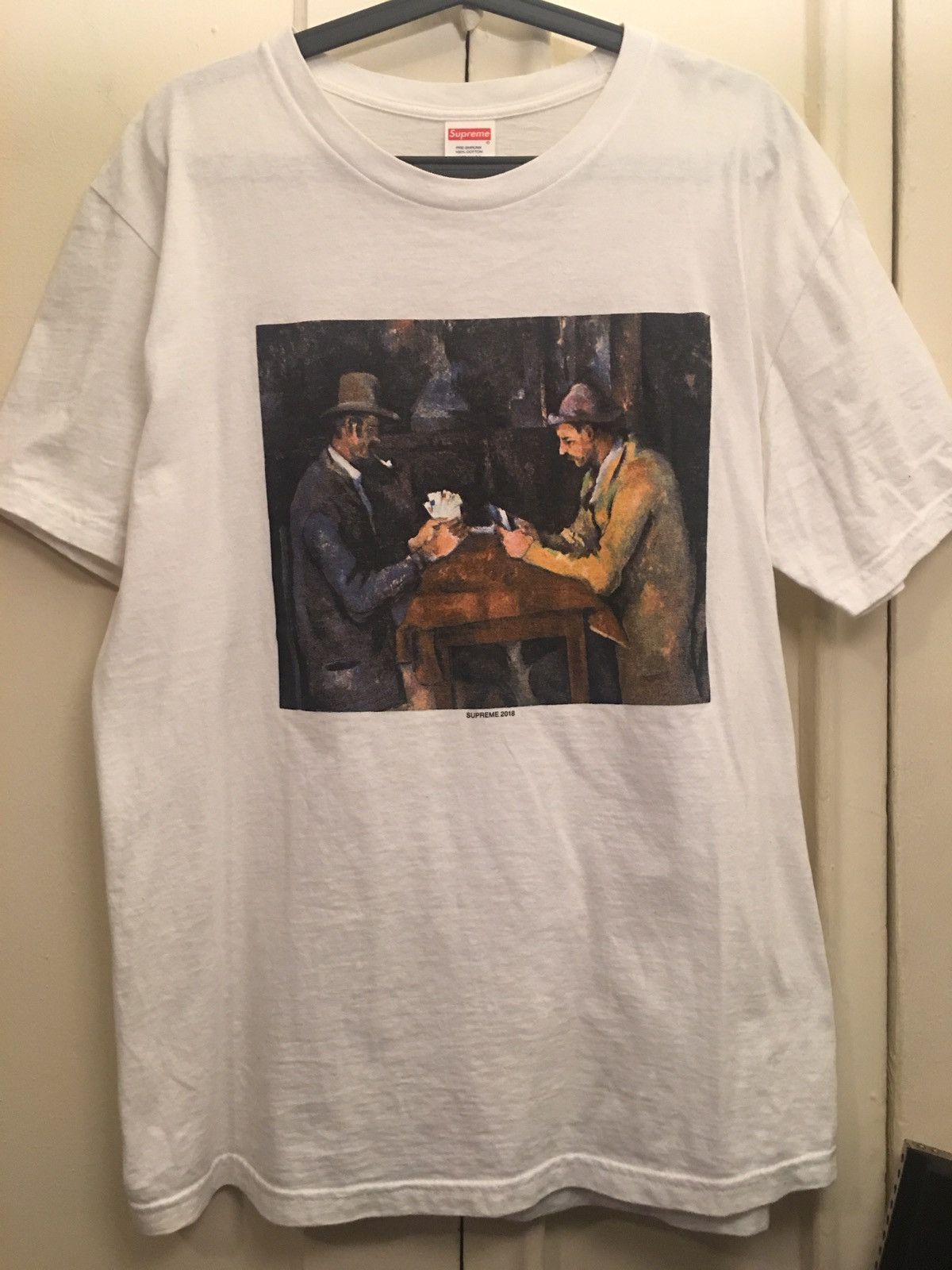 Supreme Supreme cards white tee NEED GONE NOW Grailed