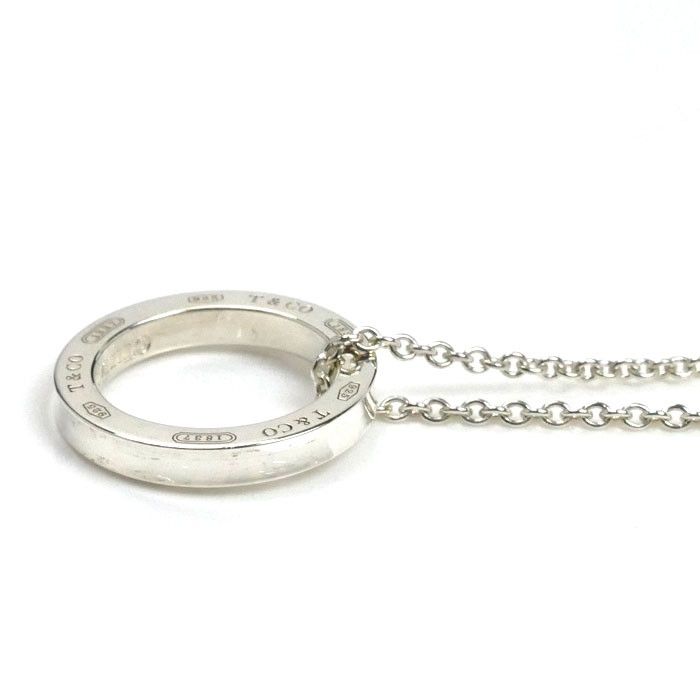 Tiffany & Co. Tiffany & Co Tiffany&Co. 1837 Circle Silver925 Necklace Metal Necklace 60013960 Size ONE SIZE - 2 Thumbnail