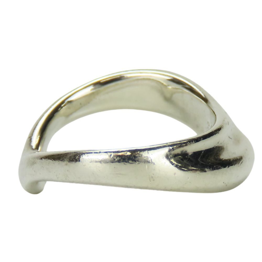 Tiffany & Co. Tiffany & Co Tiffany&Co. Curved Wave Heart Silver925 Ring Metal Ring Size ONE SIZE - 5 Thumbnail